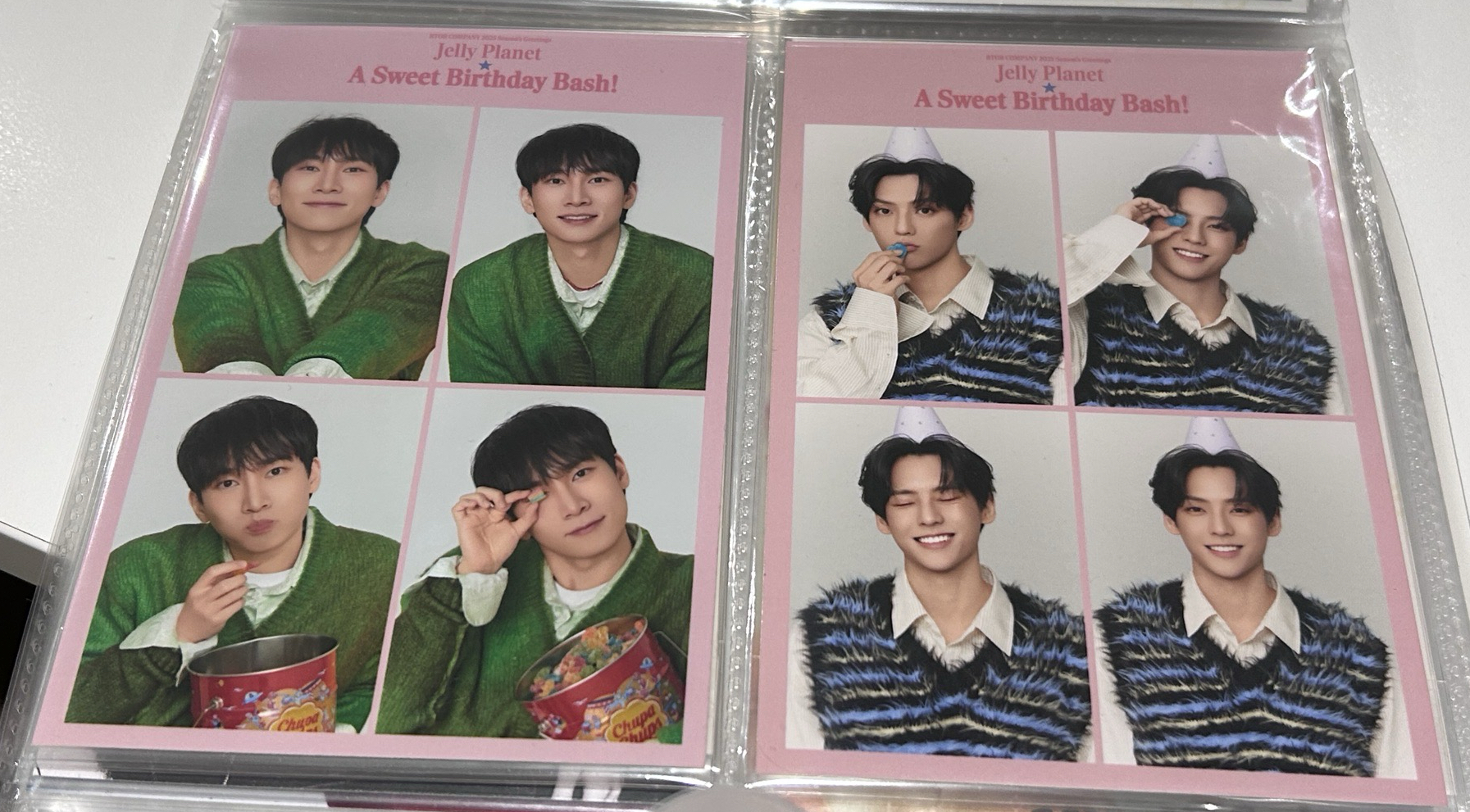 BTOB 2025年曆 人生四格卡