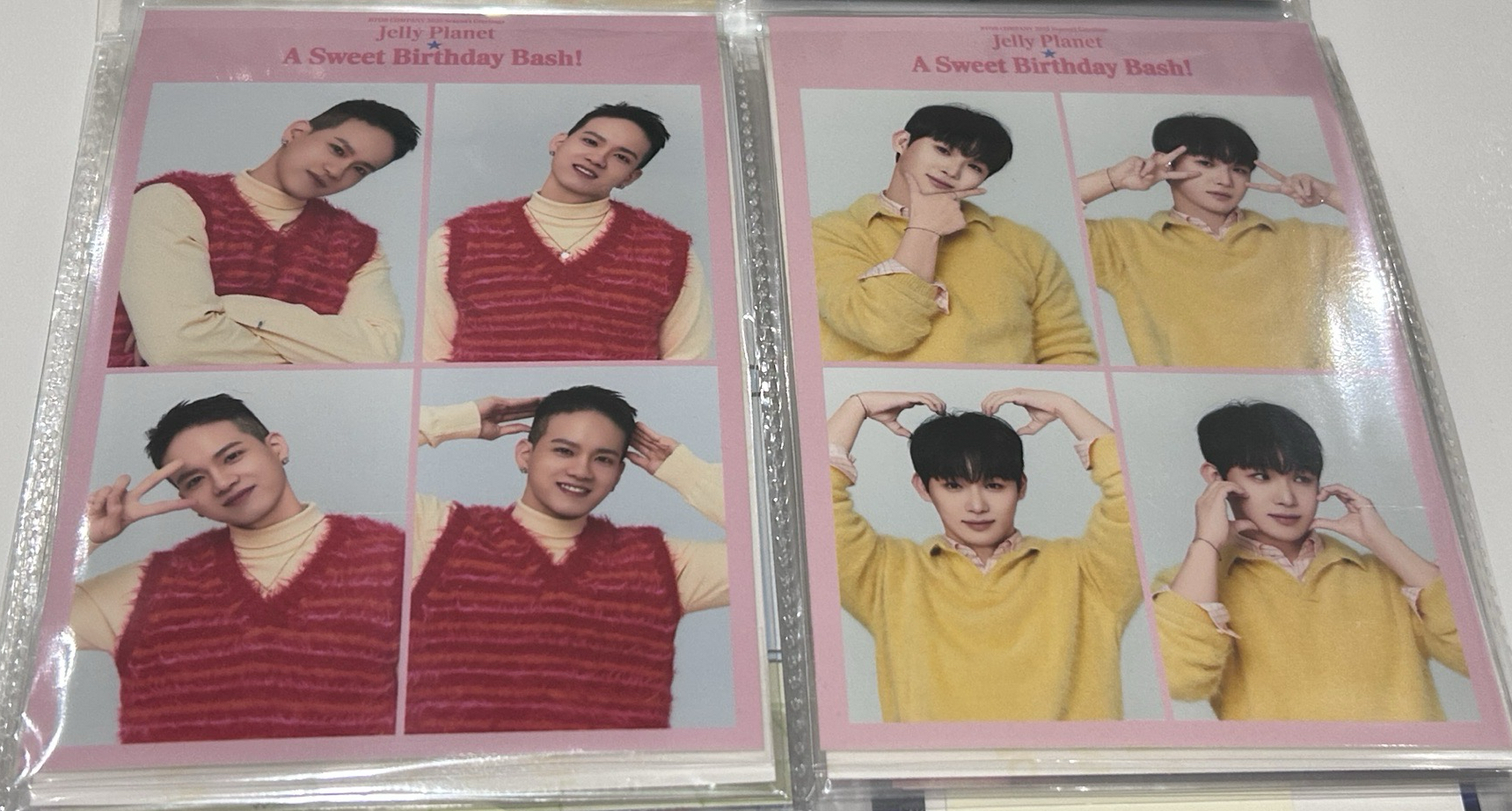 BTOB 2025年曆 人生四格卡