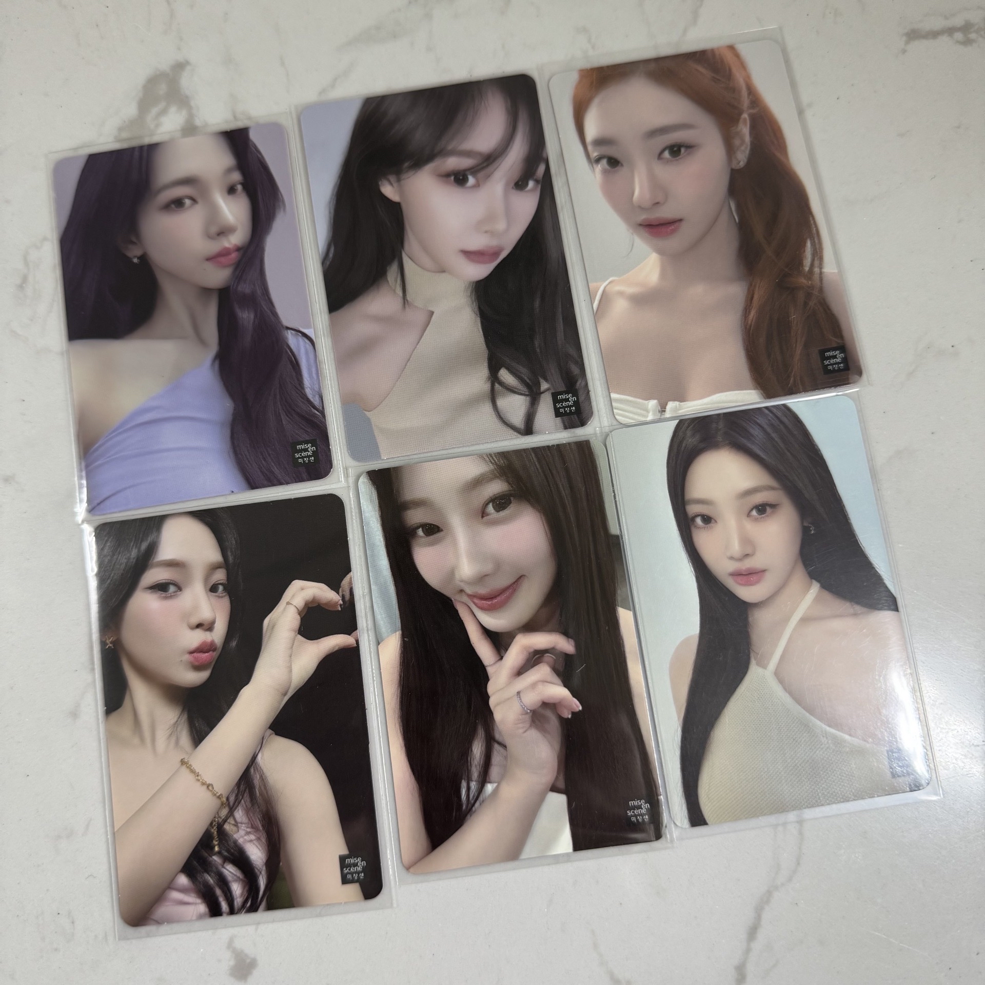 aespa 髮油 染髮 卡