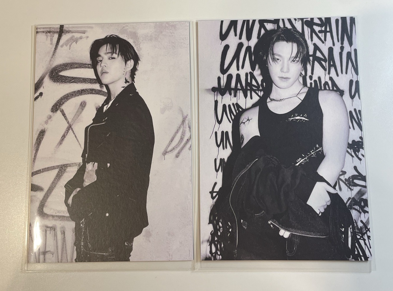 哲燦正五黑膠明信片