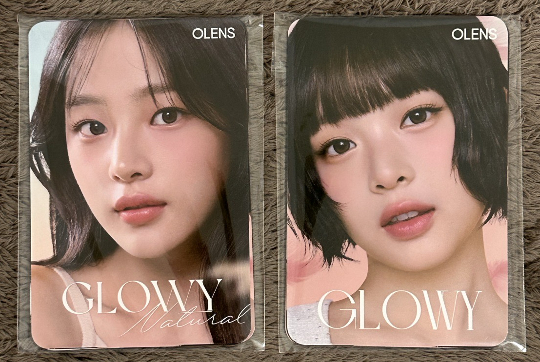 NewJeans OLENS代言卡