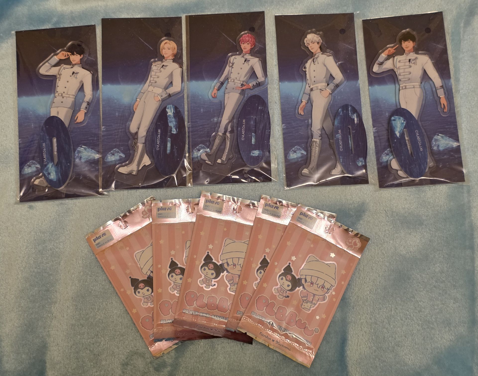 plave 白軍裝立牌