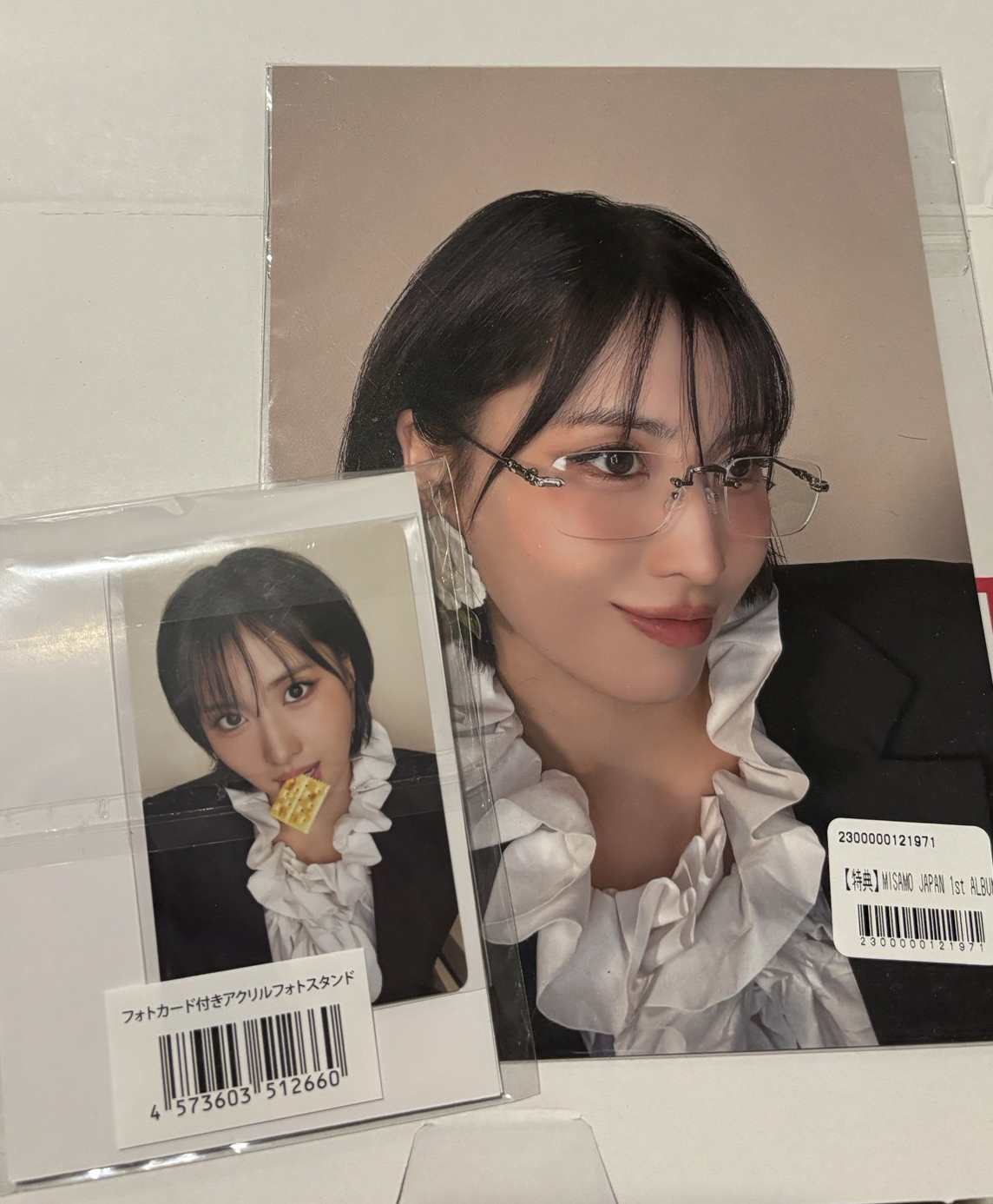 MOMO咬餅乾JYP特典 OJ明信片