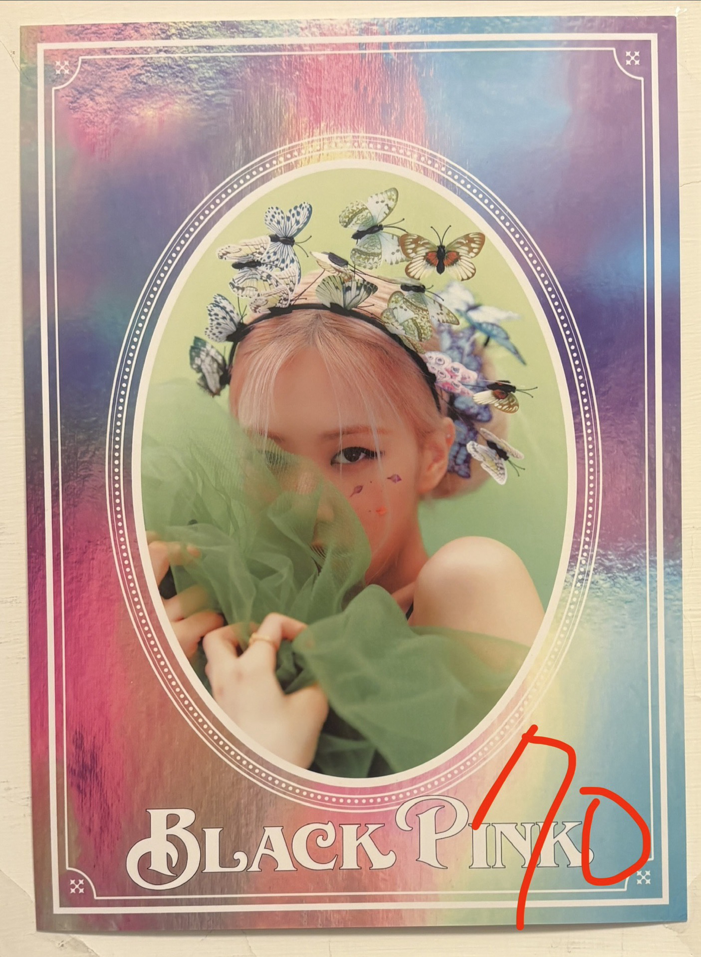 Rosé絕版年曆大卡