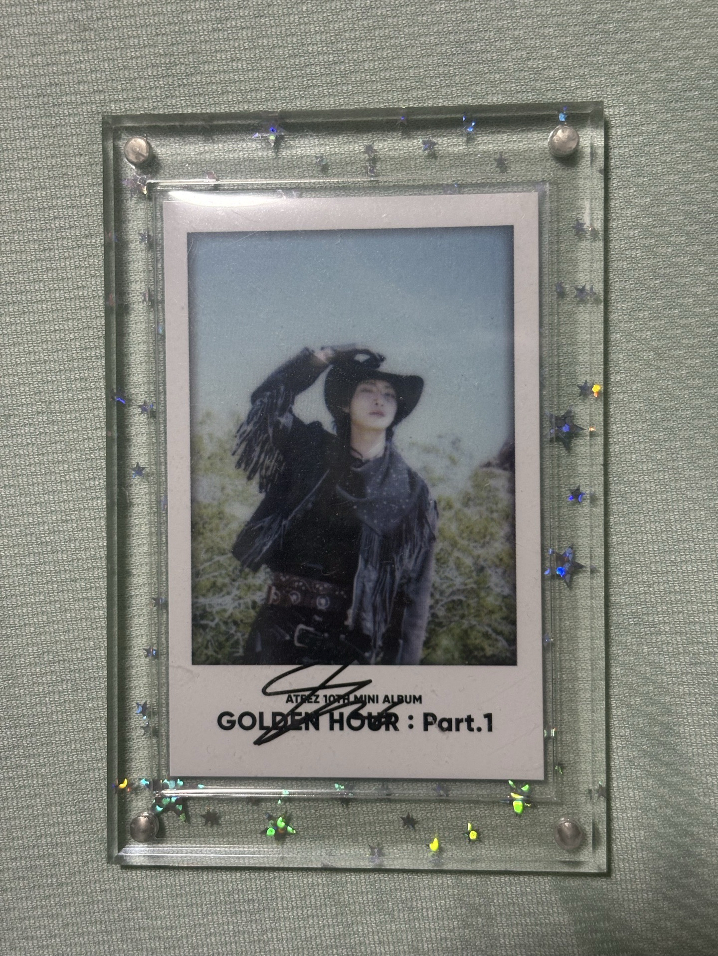 ATEEZ朴星化🐰「印簽滿額卡」