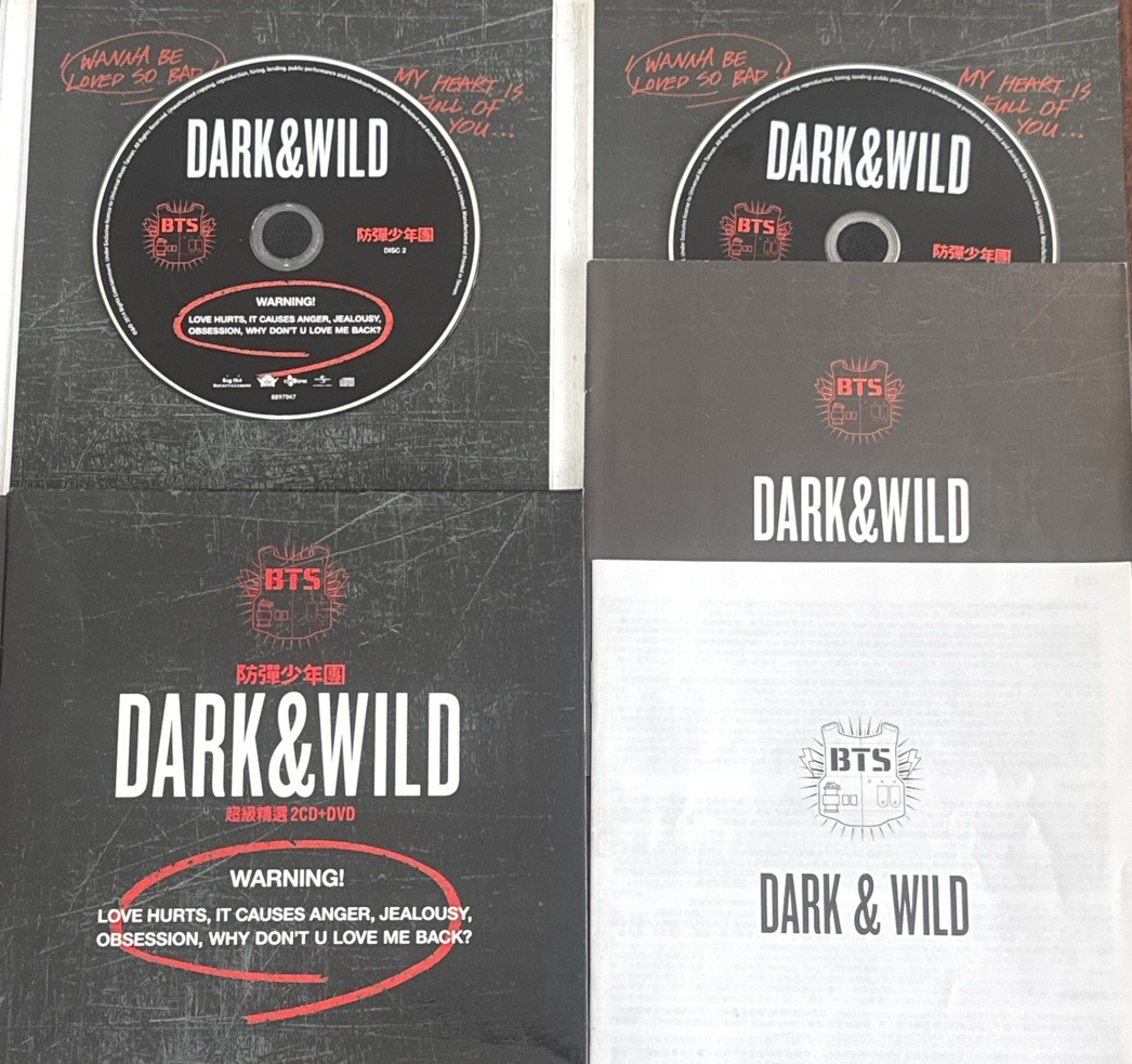 DARK & WILD 超級精選2CD+DVD限定版