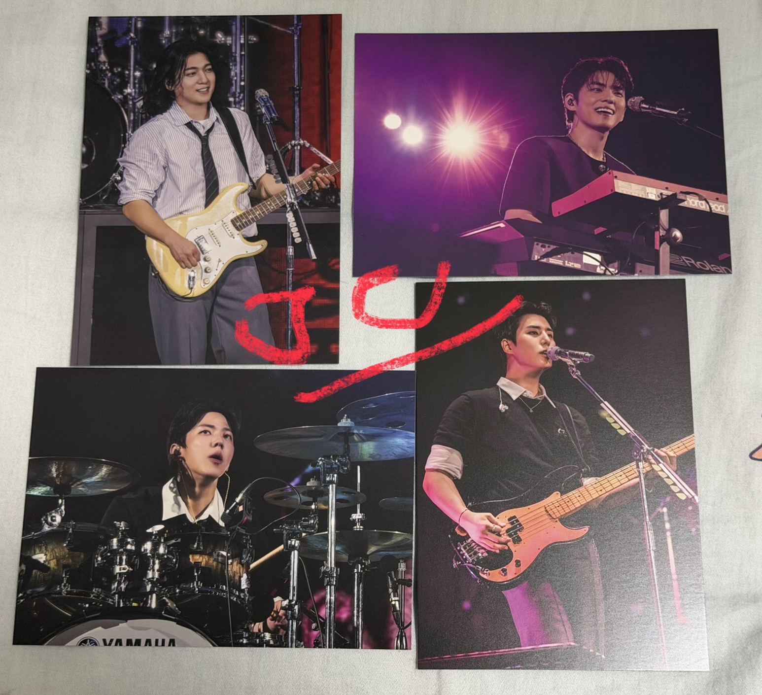 DAY6-The Decade十週年台北場VIP明信片一組