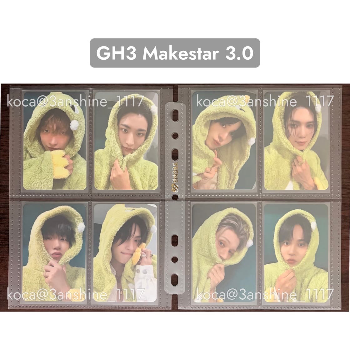 GH3 ms 3.0 簽售卡 恐龍卡 １套