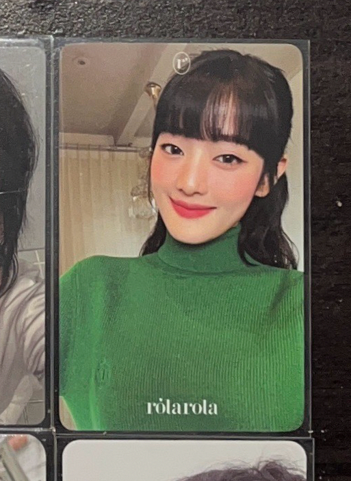 Minnie rola rola代言卡