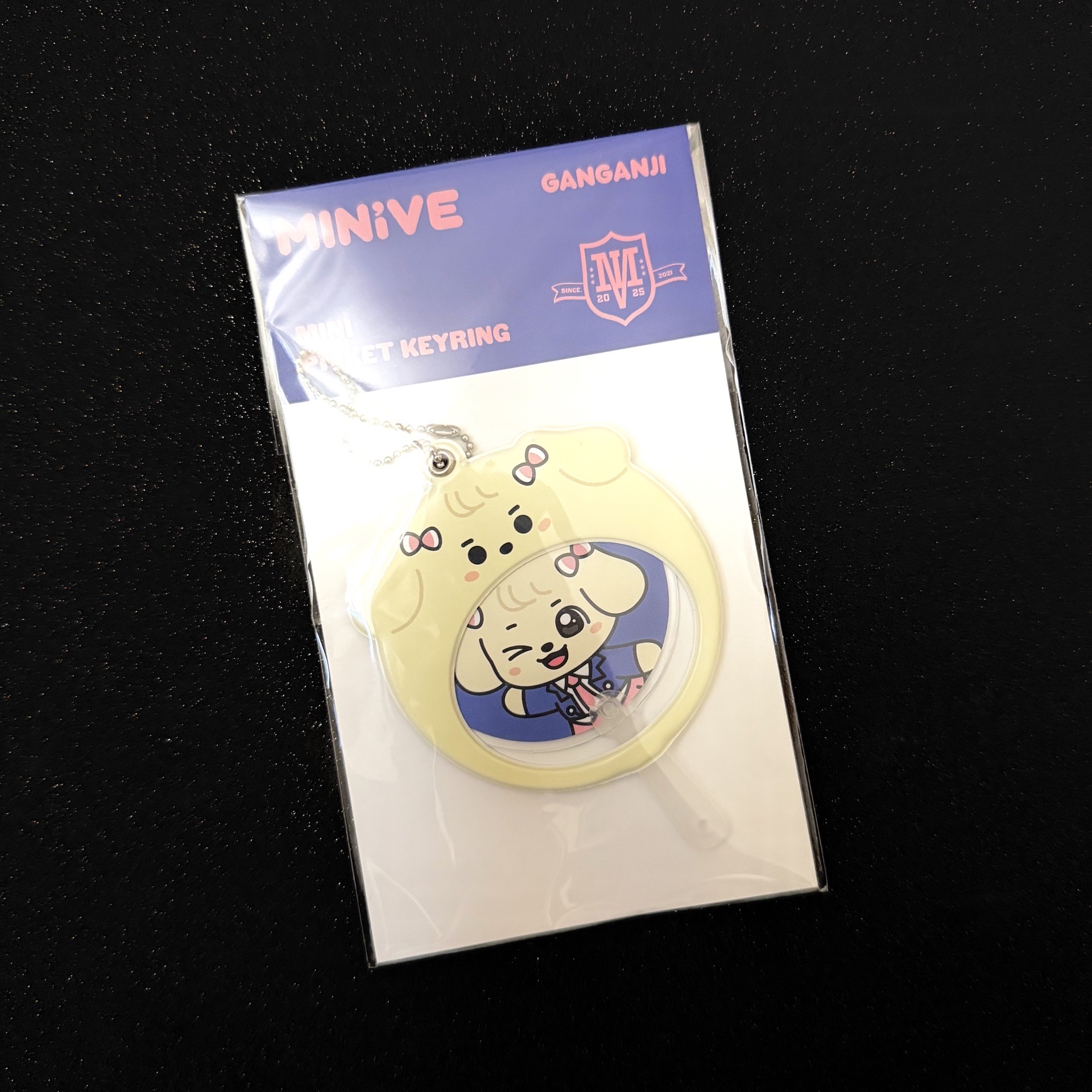 IVE MINIVE 迷你扇子吊飾 安