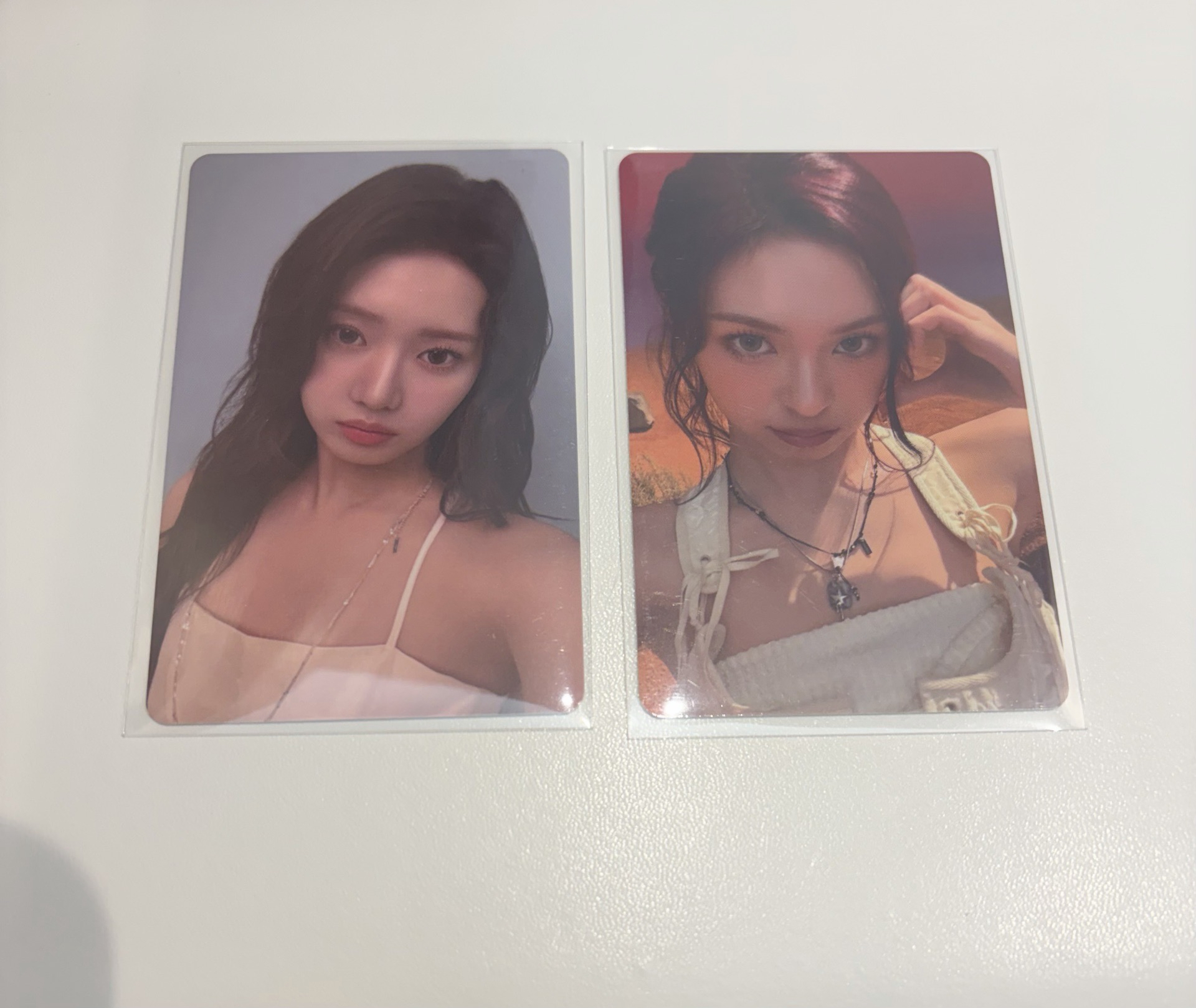 化妝包卡 茶柒（兩張都有損）