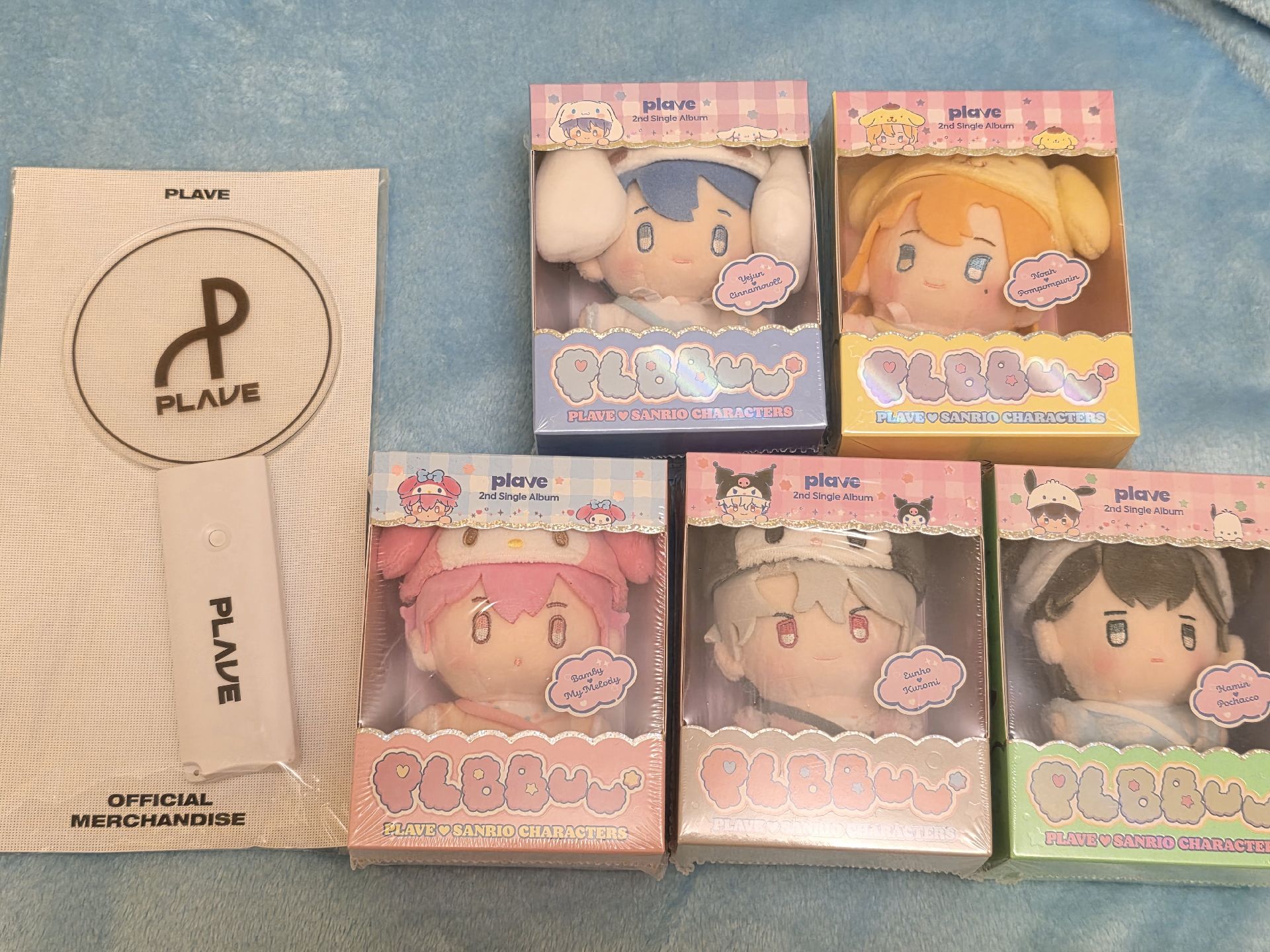 plave 娃專一套+臨時手燈