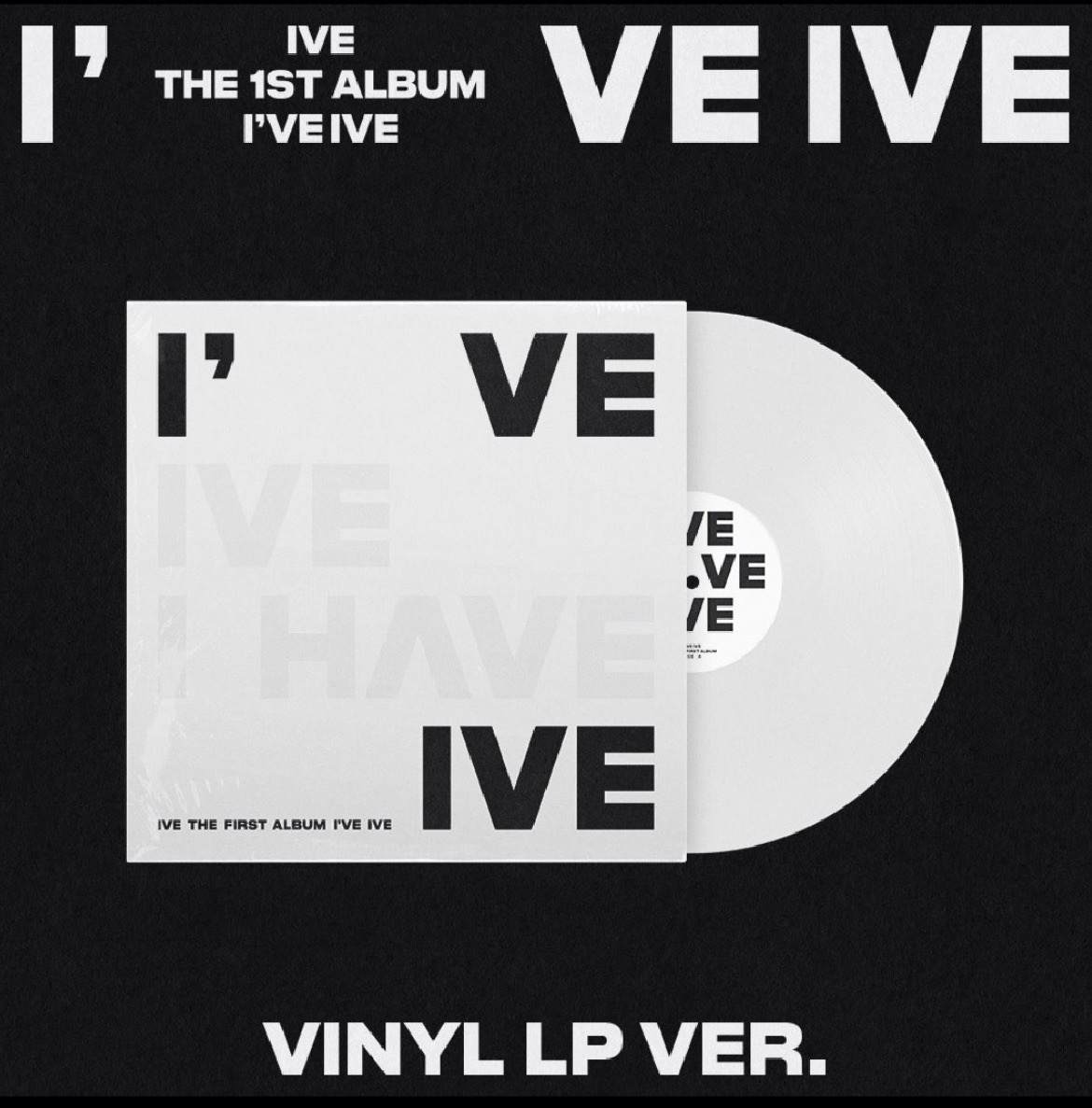 I've IVE 黑膠唱片 LP VER