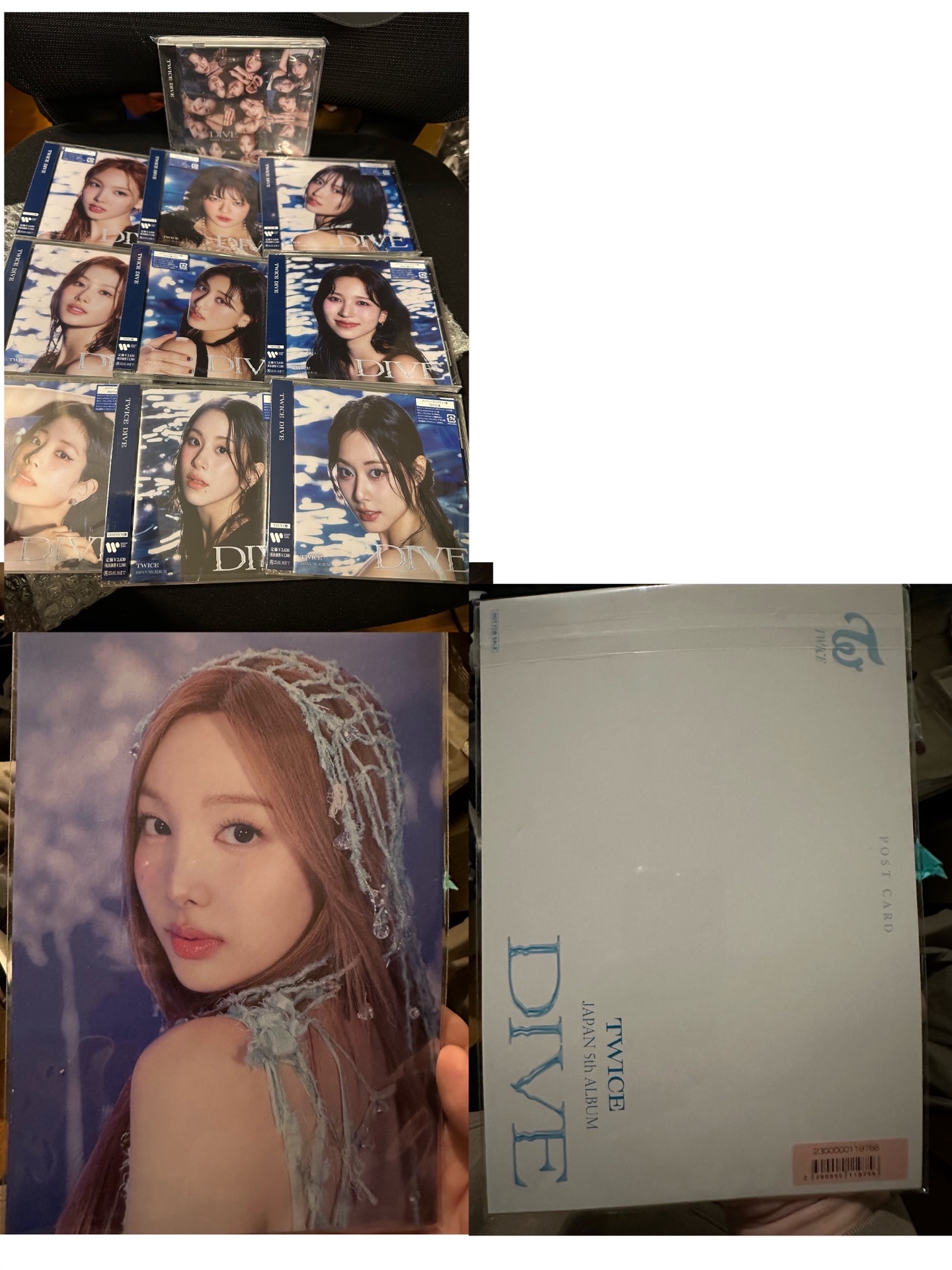 TWICE DIVE 成員單封一套 日本