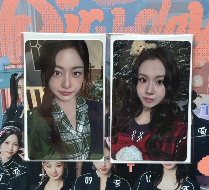 TWICE 冬日 滿額卡 志效 彩瑛