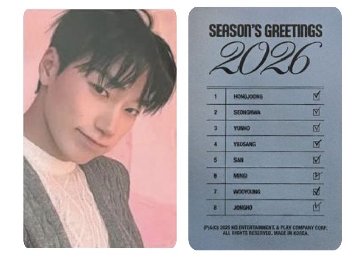 2026年曆 KQ特典 中傘