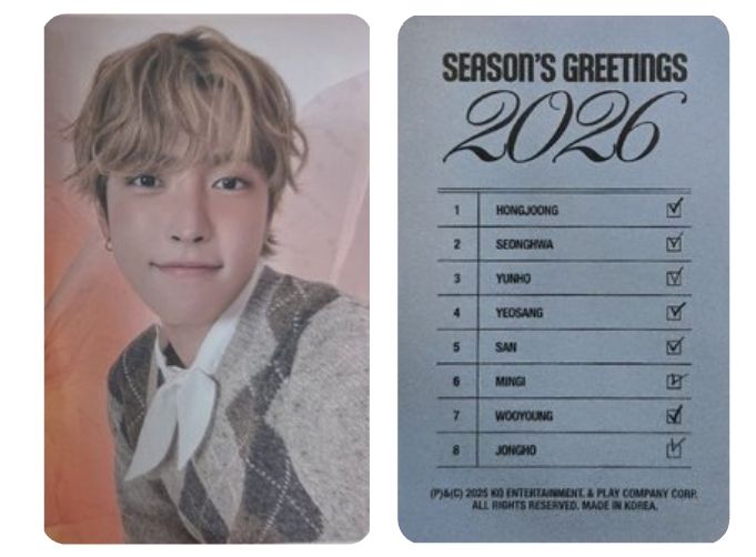 2026年曆 KQ特典 中傘