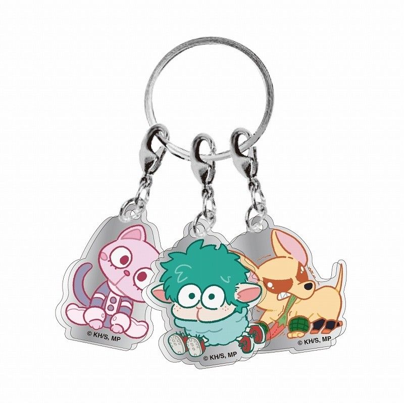 三連式壓克力吊飾