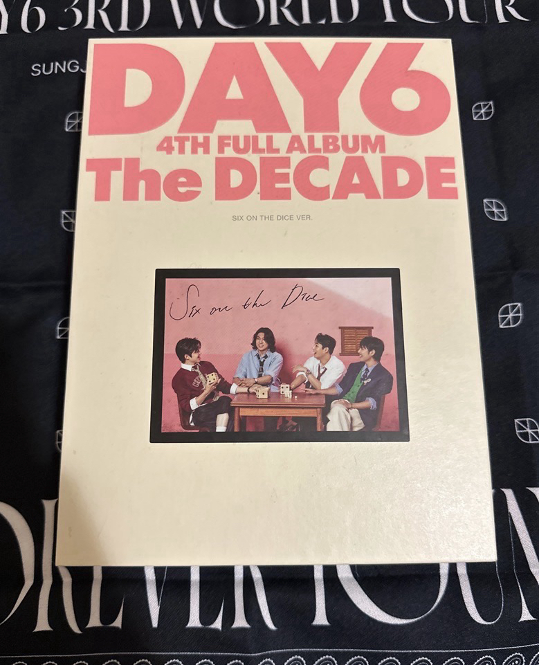 DAY6 TheDecade 白版空專（外盒+寫真+CD)