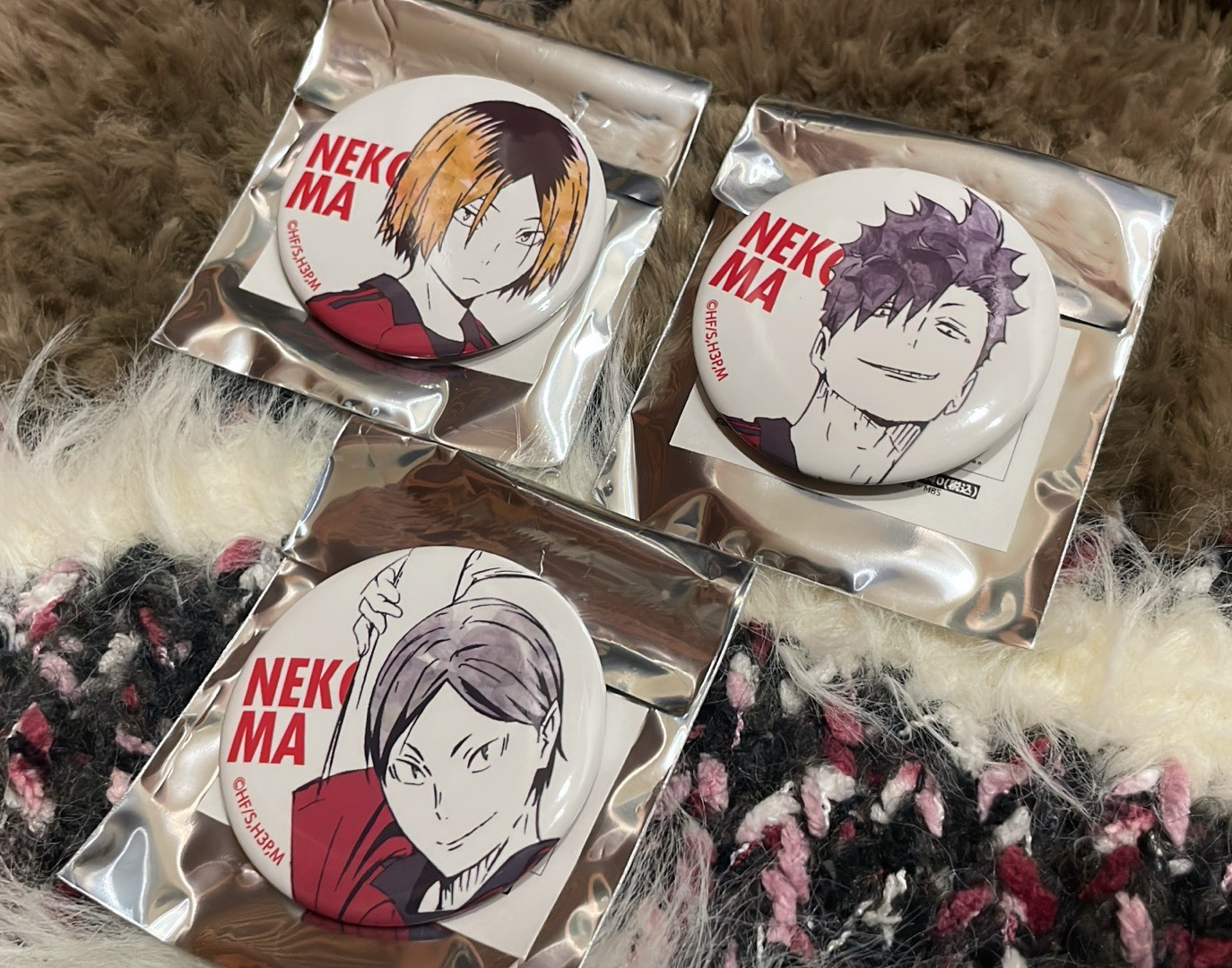 排球少年ani-art水彩徽章