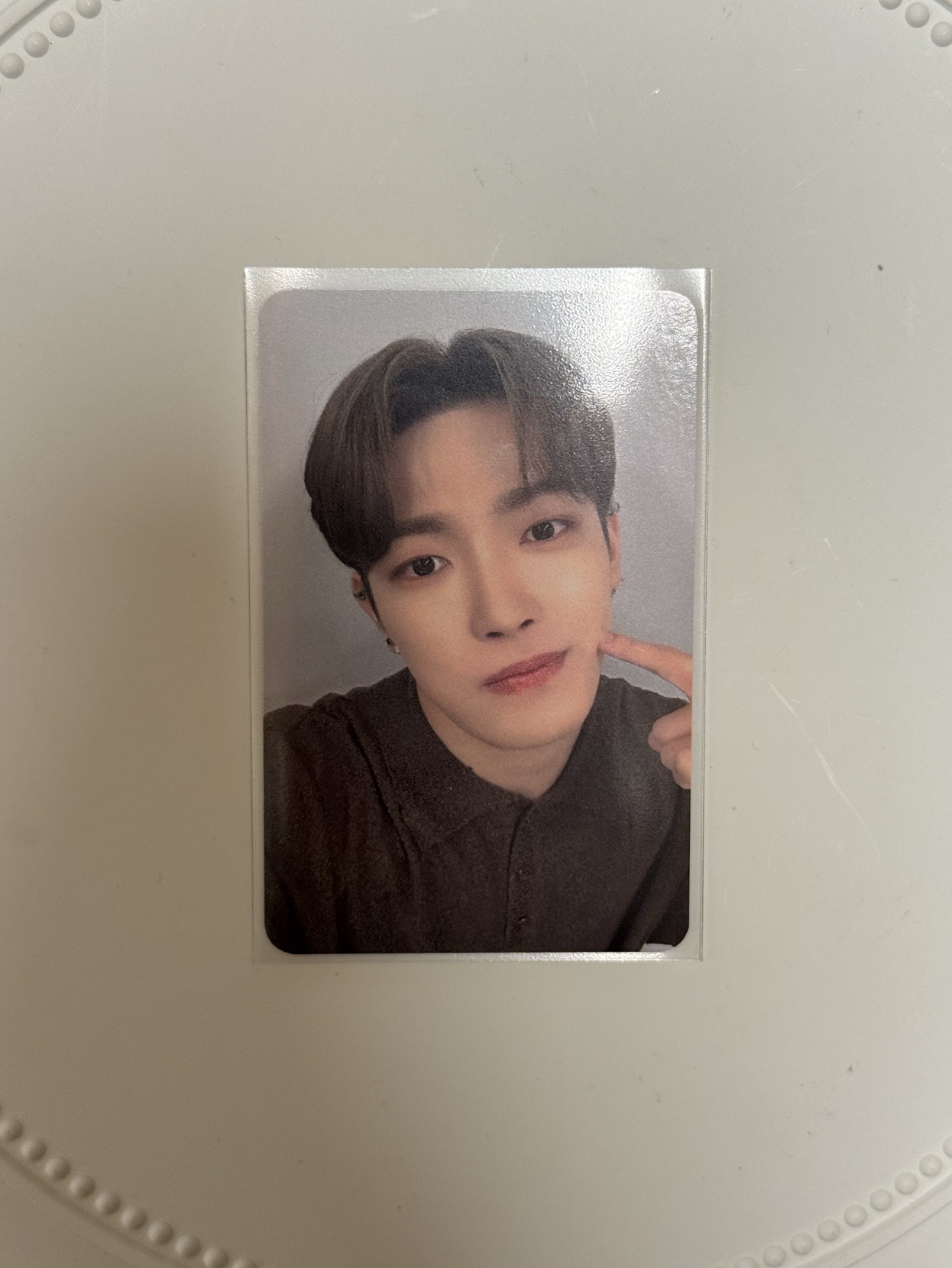 ATEEZ Outlaw EL 5.0 幸運卡 戳臉弘中