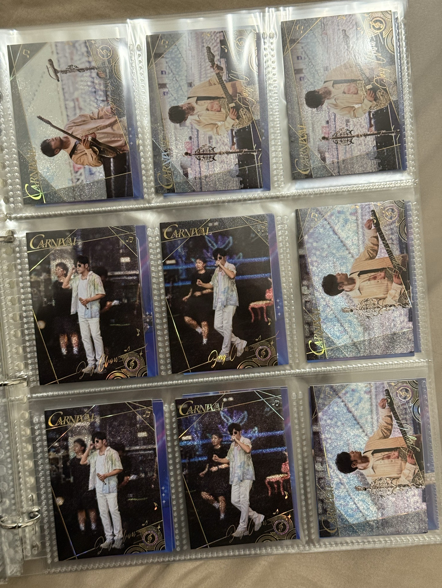 周杰倫 Jay Chou 嘉年華演唱會限量盲盒小卡