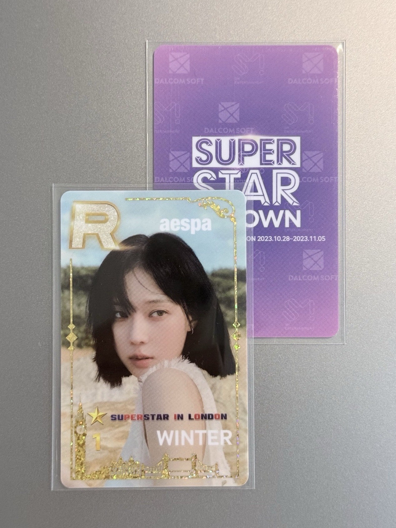 aespa MYWORLD 倫敦遊戲卡冬