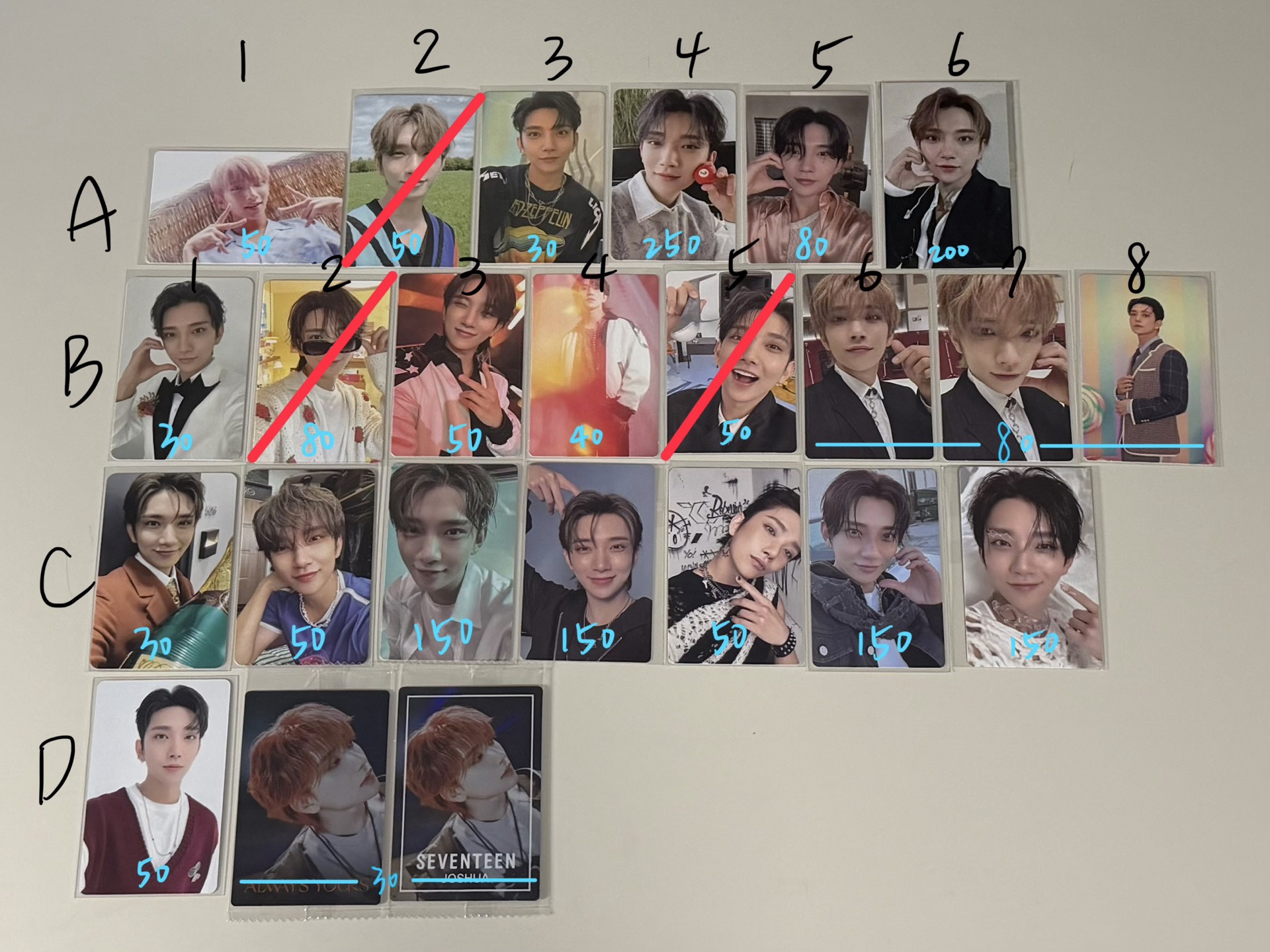 🦌洪知秀小卡 #1