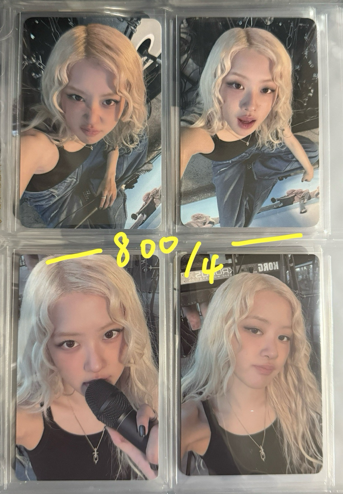 rose 肉 專卡/特典卡