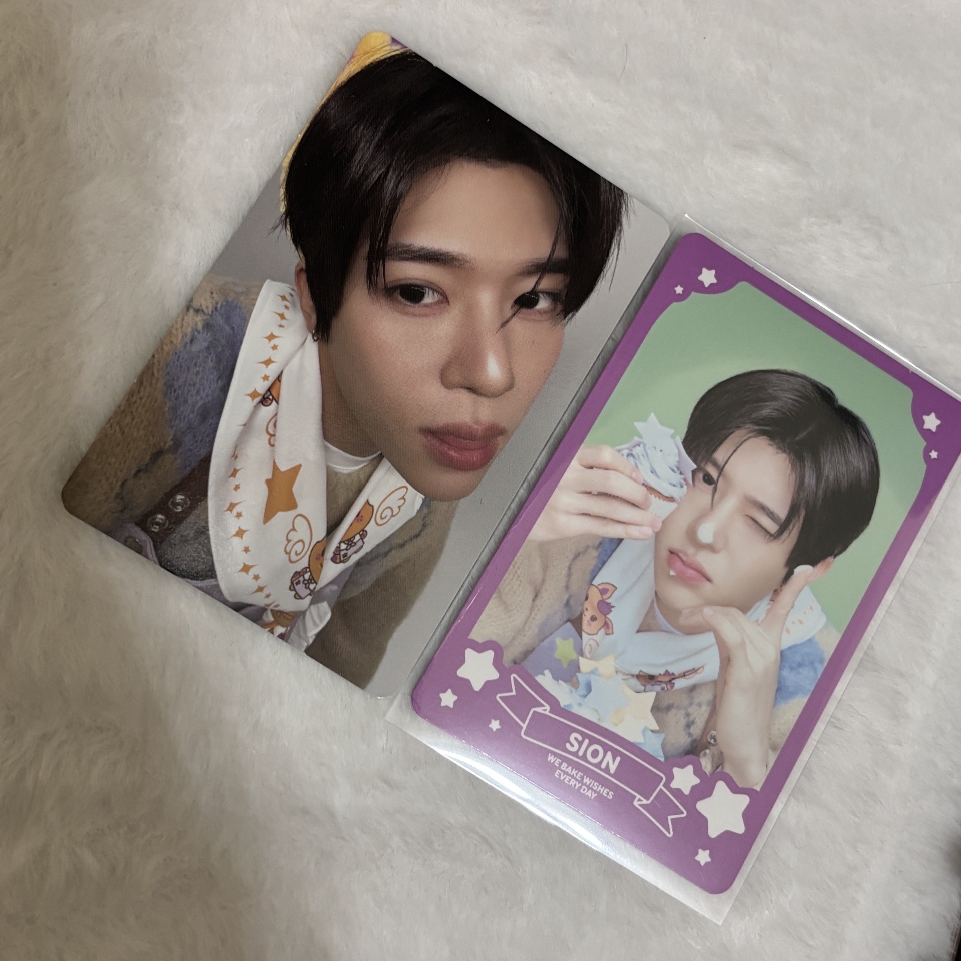 💜不幫我擦一下奶油嗎？