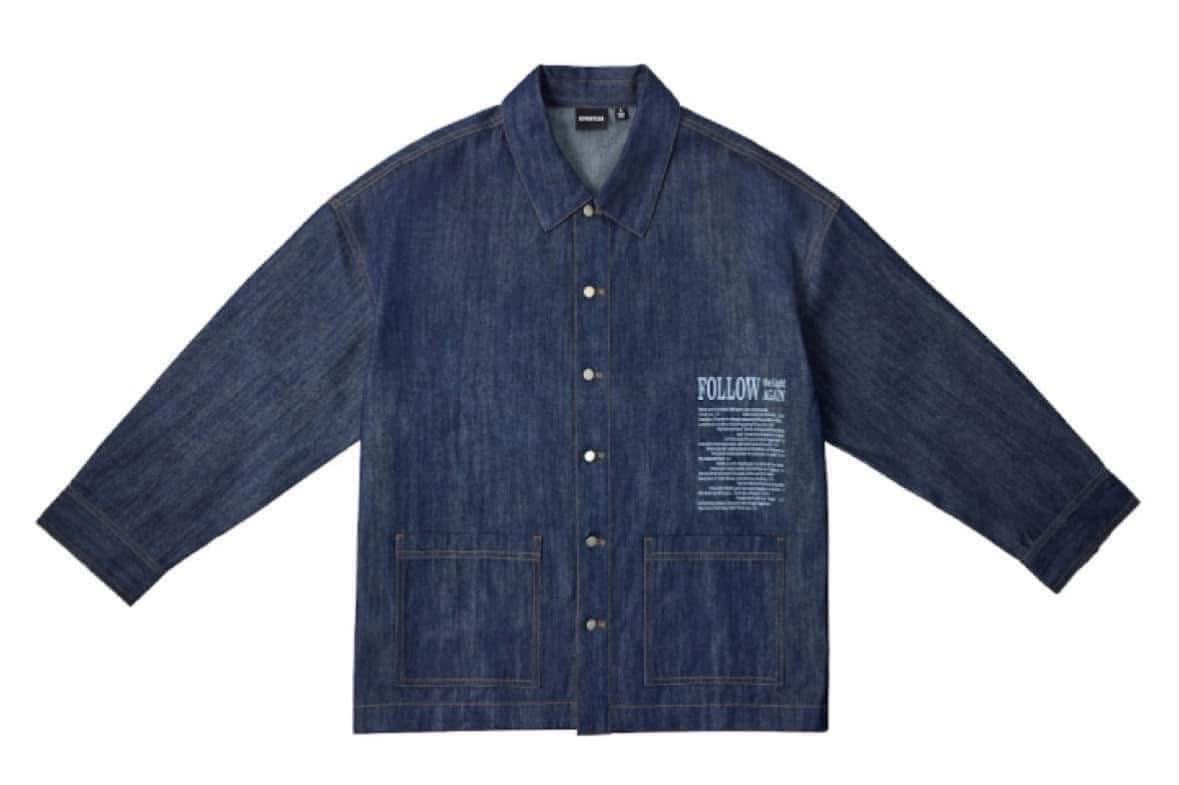 SVT follow 仁川場牛仔外套