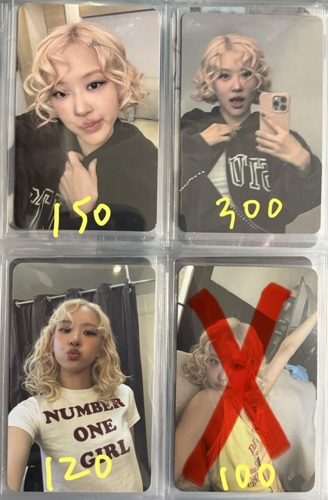 rose 肉 專卡/特典卡