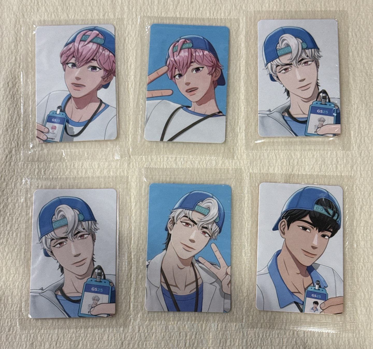 PLAVE x GS25 牛角餅乾卡