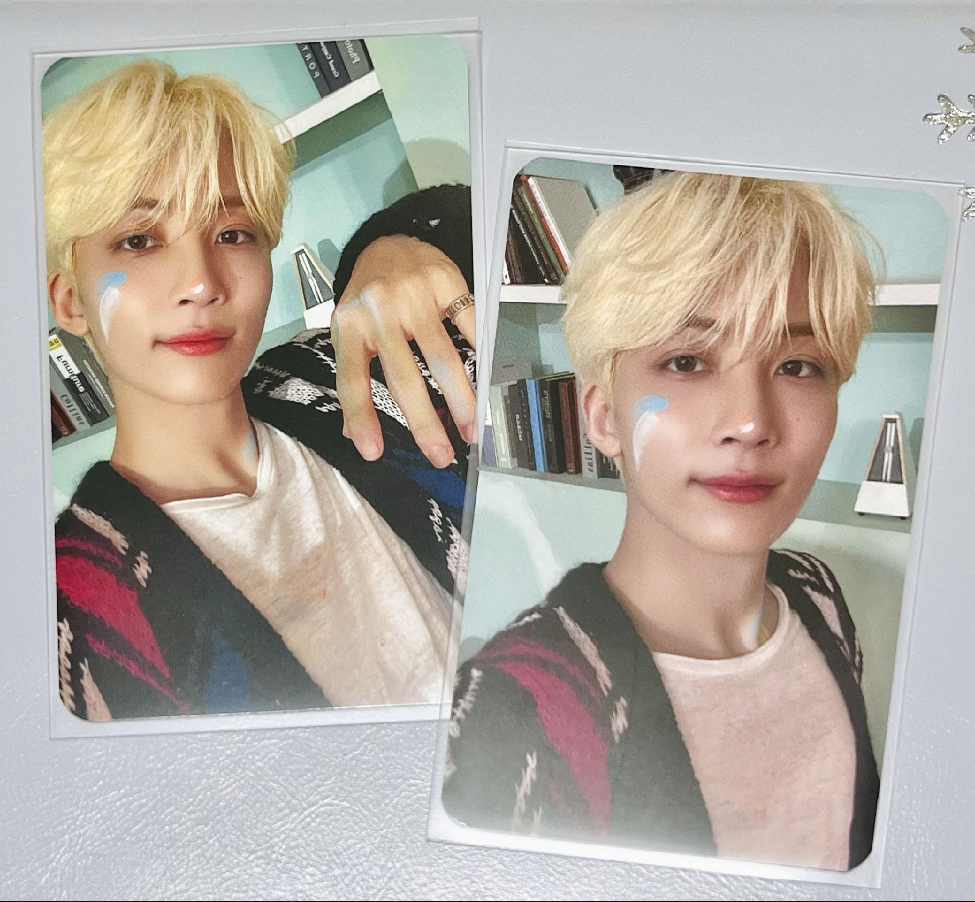 Seventeen mini9 尹淨漢 油彩淨金短淨