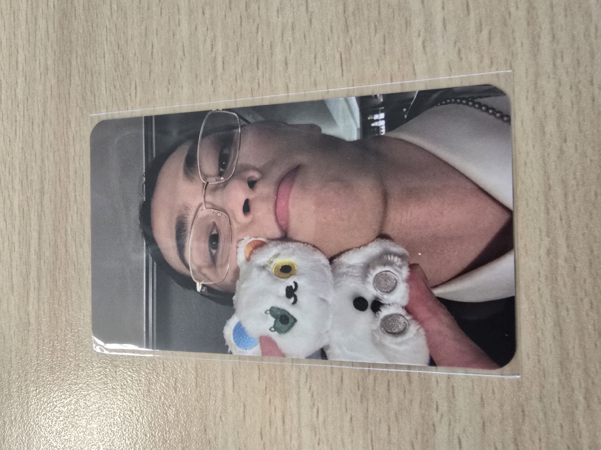 蔡承祐 4REASONS 周邊卡 uz熊雙面小卡