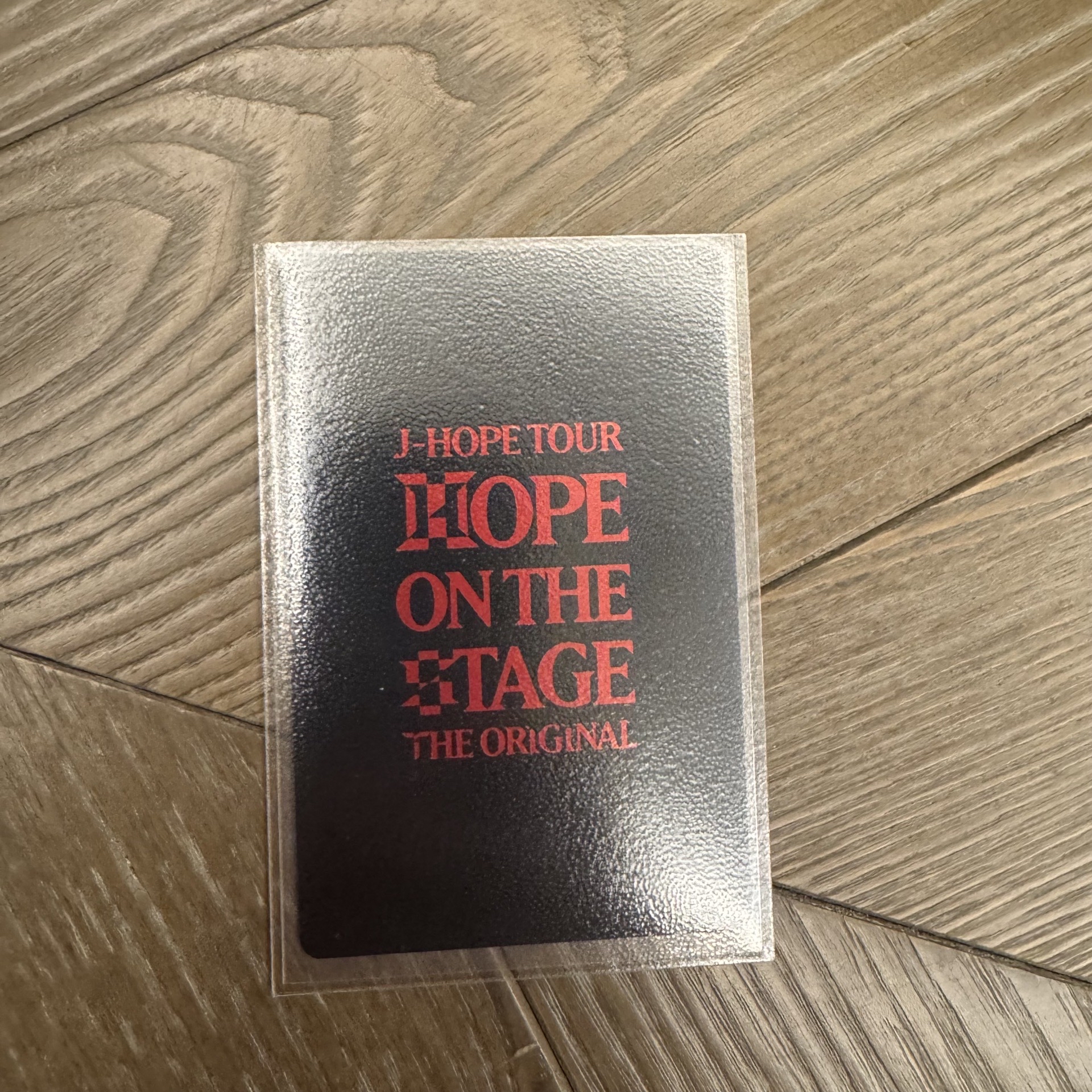 HOTS original 演唱會 DVD 固卡