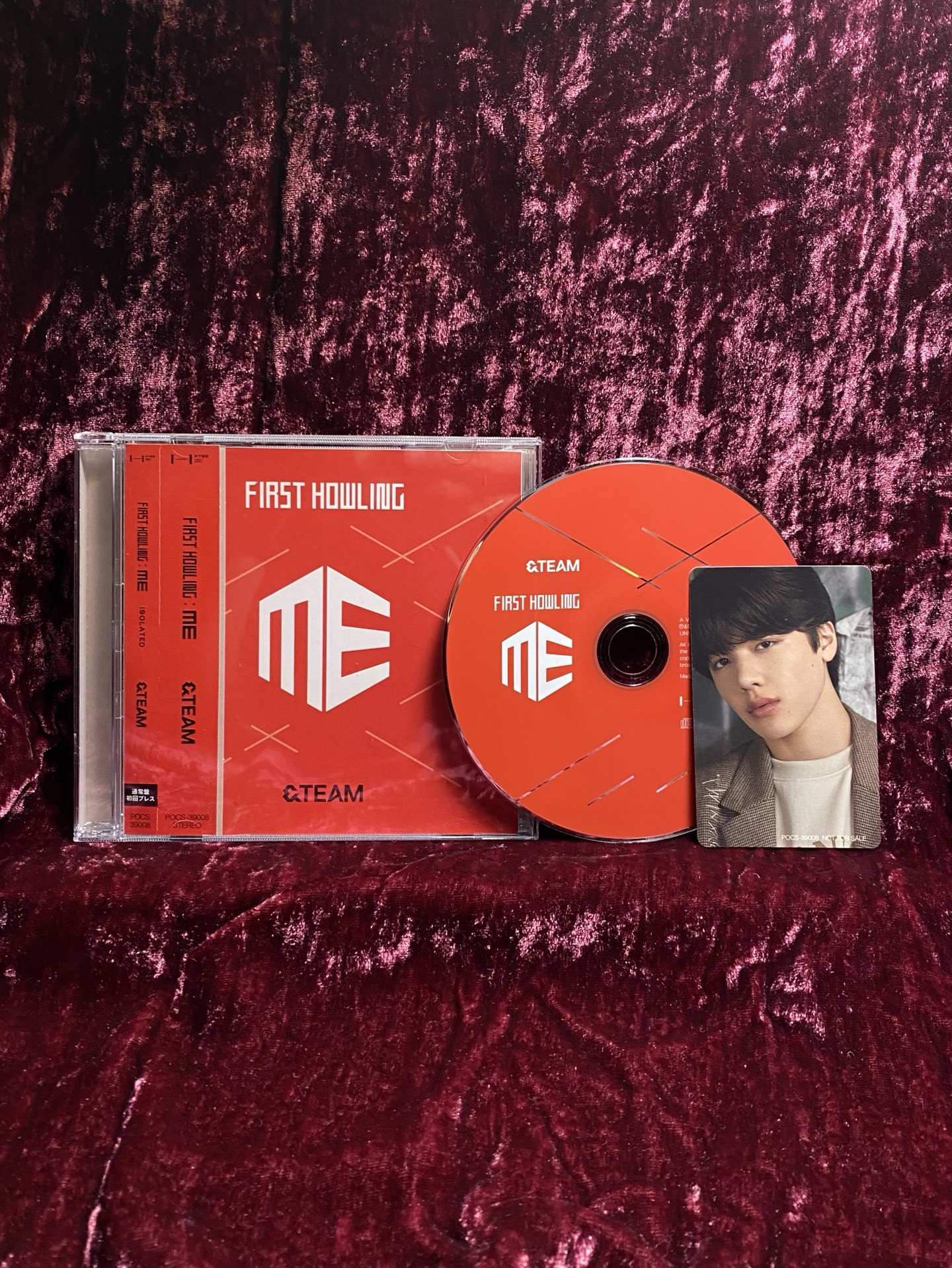 ⎝&TEAM⎞JP Debut EP『First Howling : ME』 Standard 全專