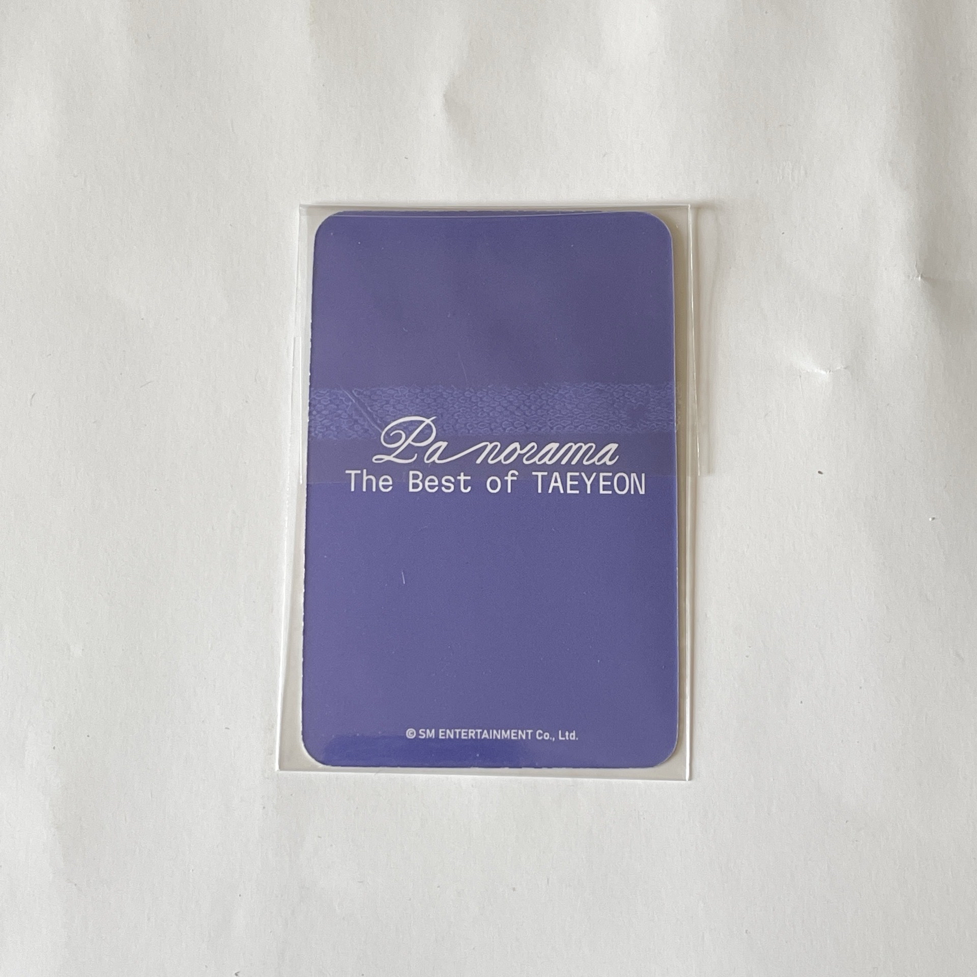 太妍 黑膠唱片 MP通路特典卡