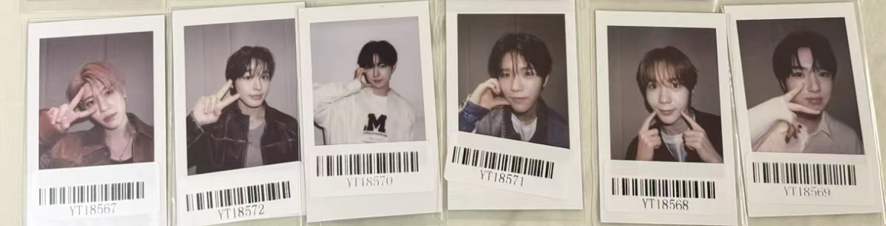 Nct Wish 香港 kms 簽售 v2 拍立得一套