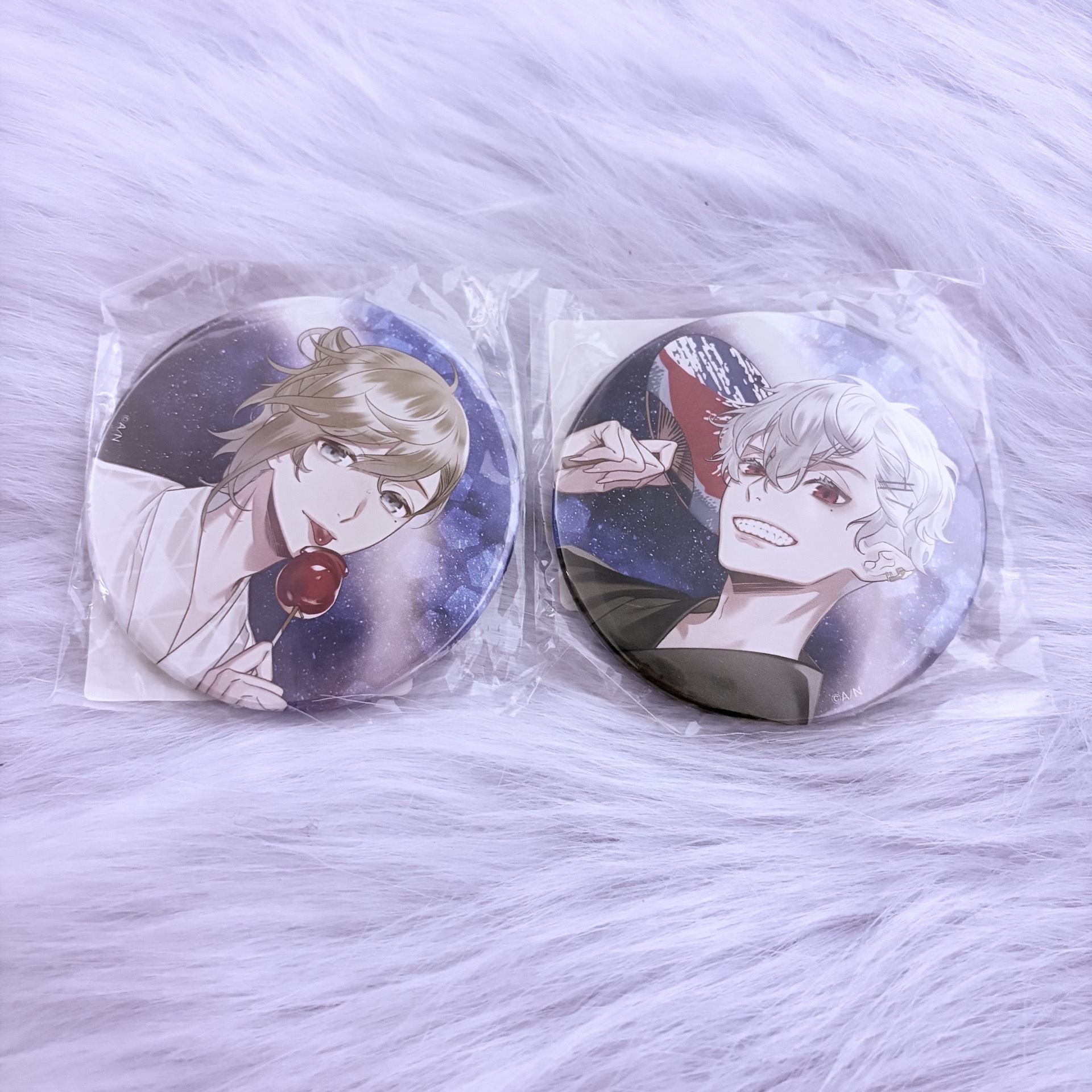 ChroNioRxにじさんじcafe|75mm徽章🩵(30)