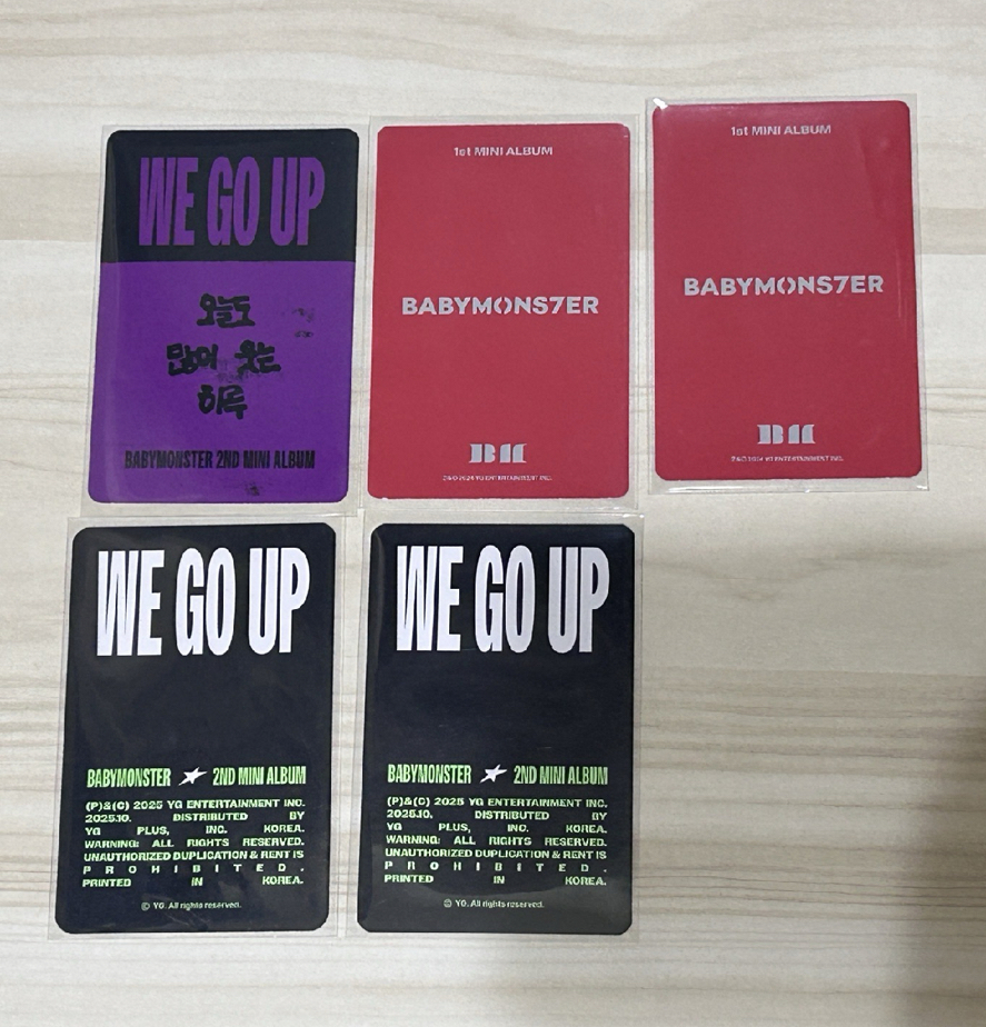 【雅賢韓背】一家三口填卡冊小盤