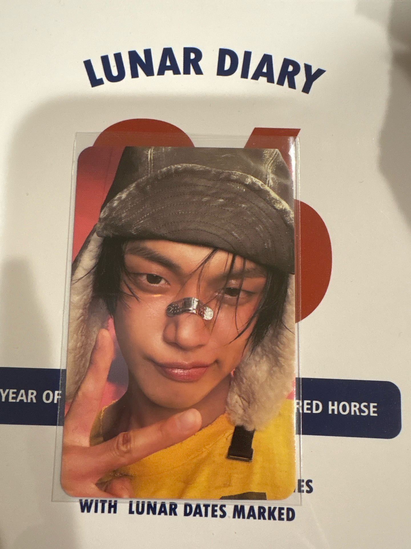 正四 專輯卡 Afterglow ver.