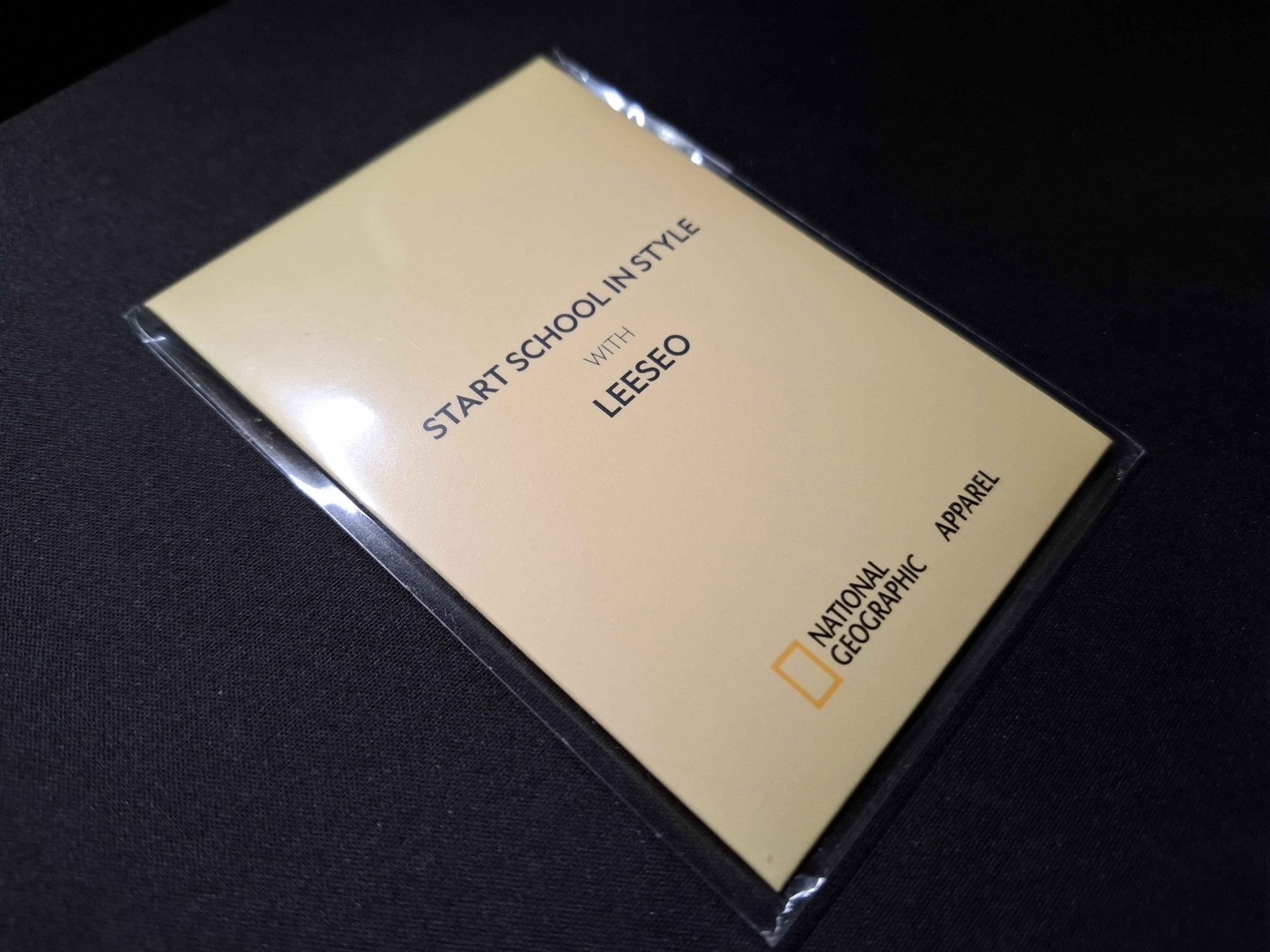 IVE 李瑞 國家地理頻道代言卡1.0