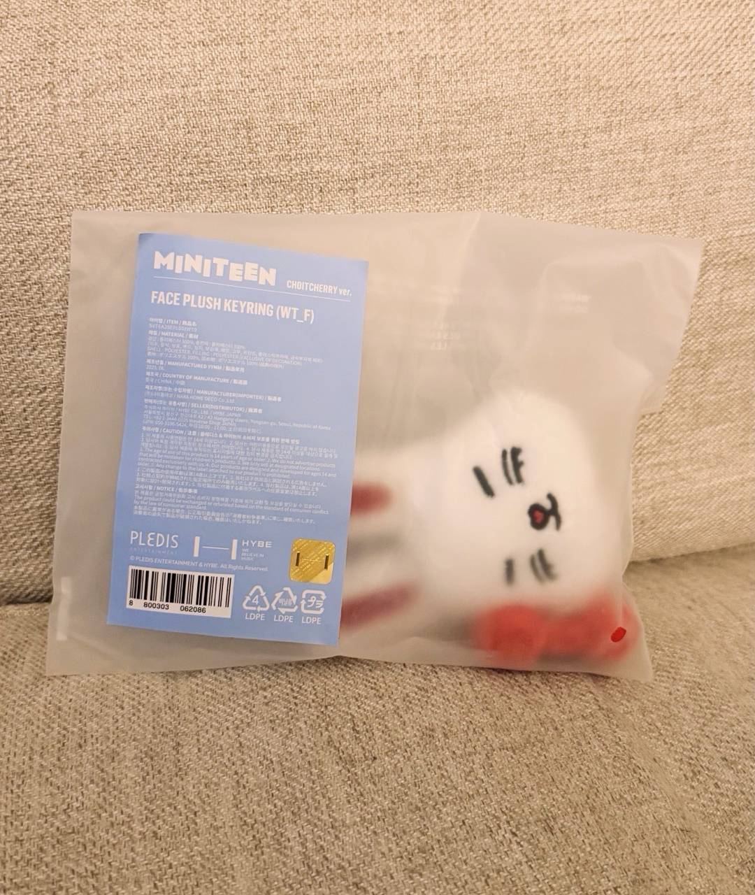 SEVENTEEN 💎MINITEEN 鑰匙圈吊飾 大頭吊飾 ✩ 喆🍒