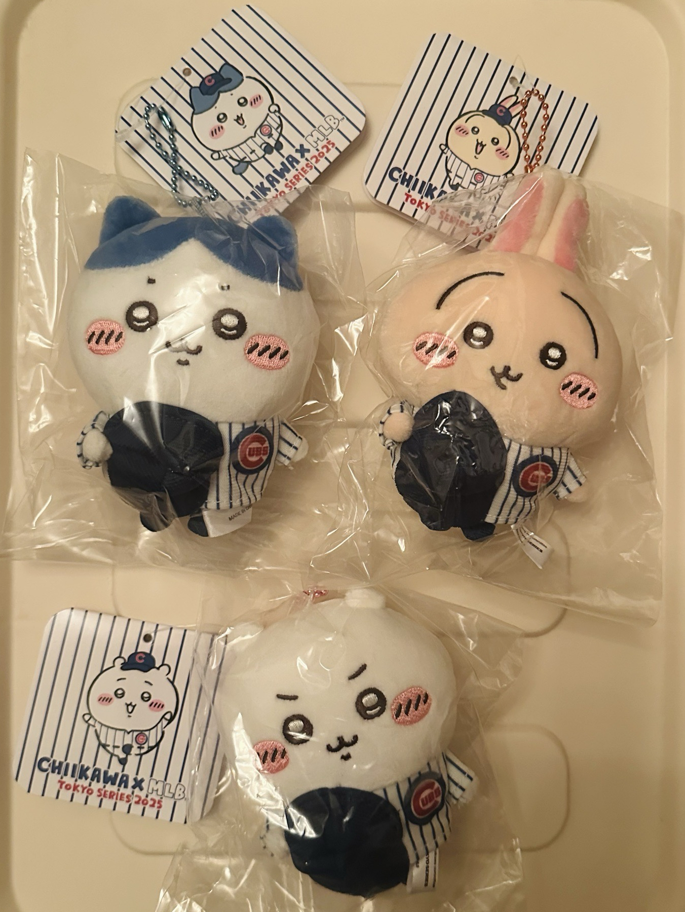 ChiikawaxMLB小熊隊 小八吉伊烏薩奇