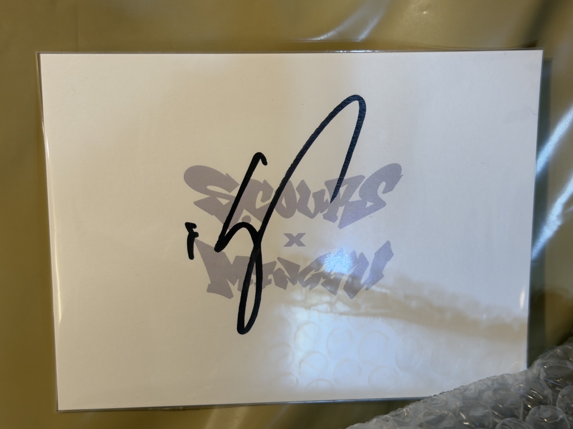 CxM 哲特典抽選卡逆應援 + 親簽