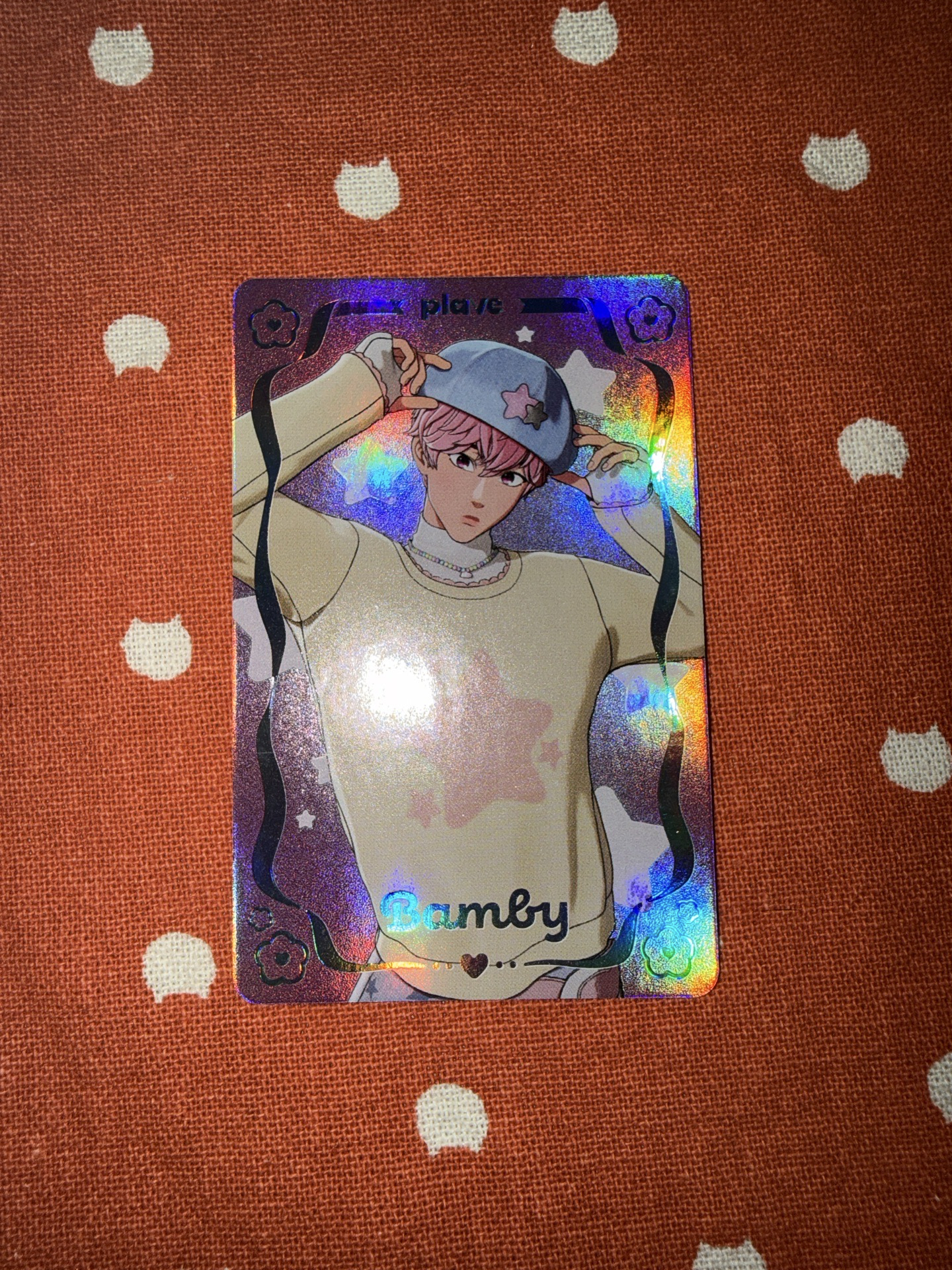 BBUU!專輯卡 閃卡💙🩷❤️