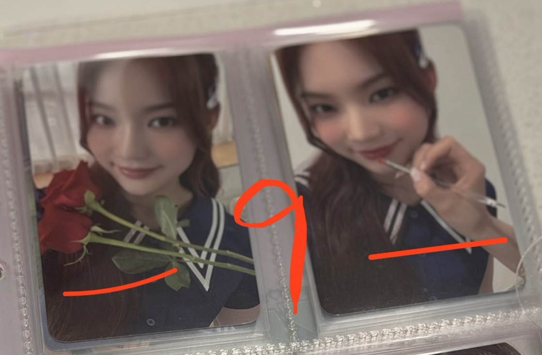 9 水手服代言莎（兩張一套 都是雙面卡）