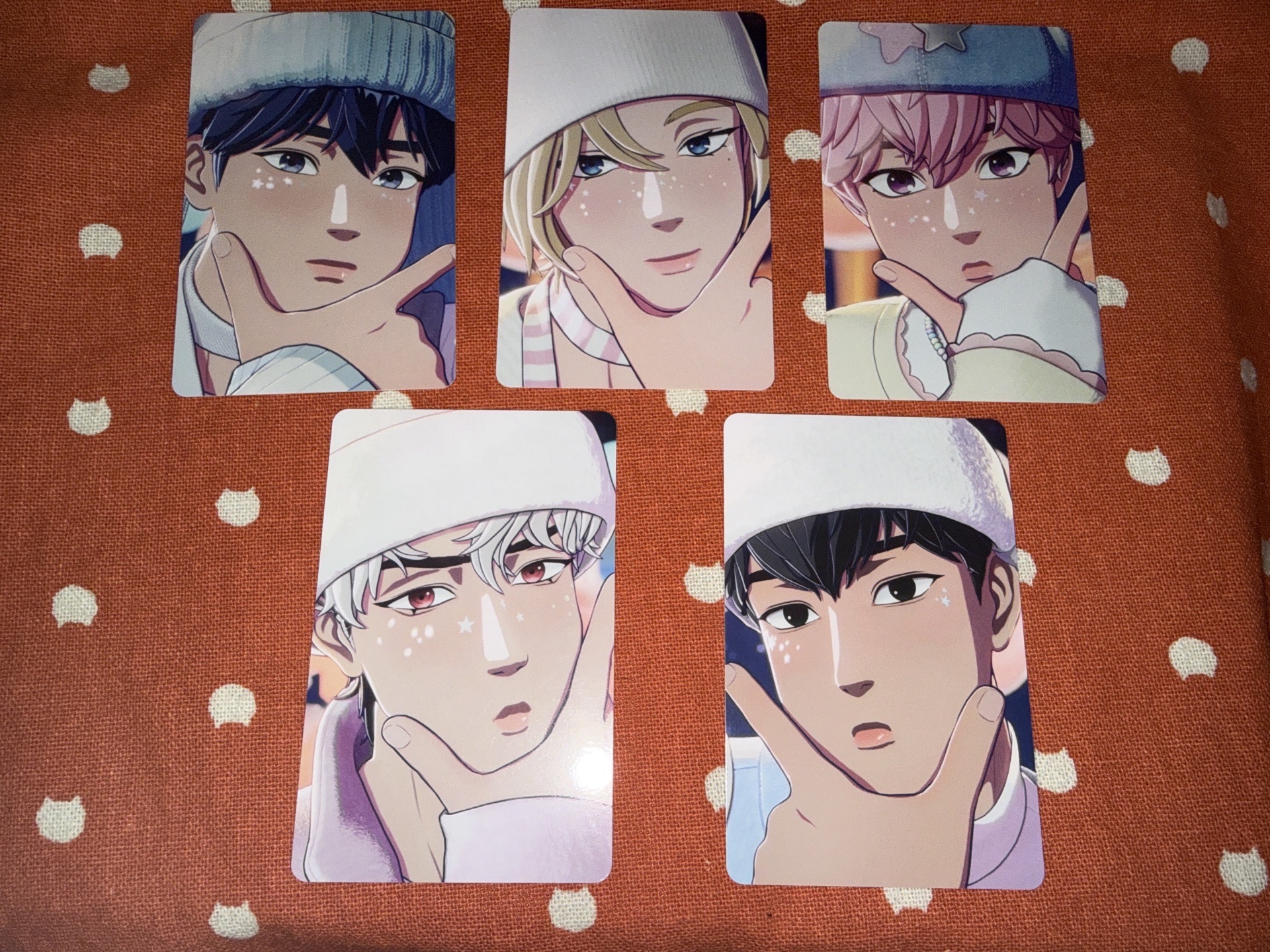 BBUU!專輯卡💙💜🩷❤️🖤