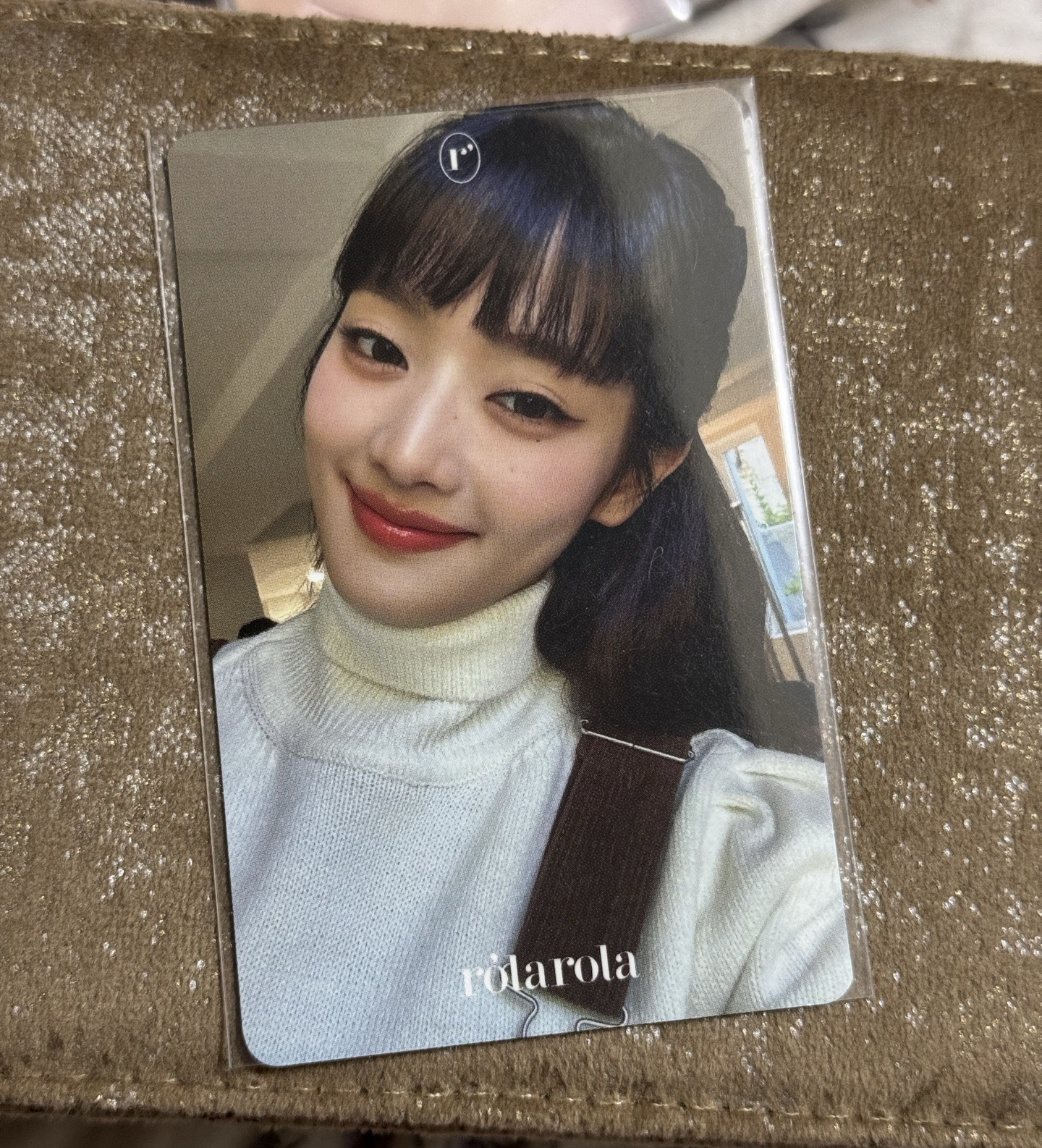 米妮Rolarola代言卡